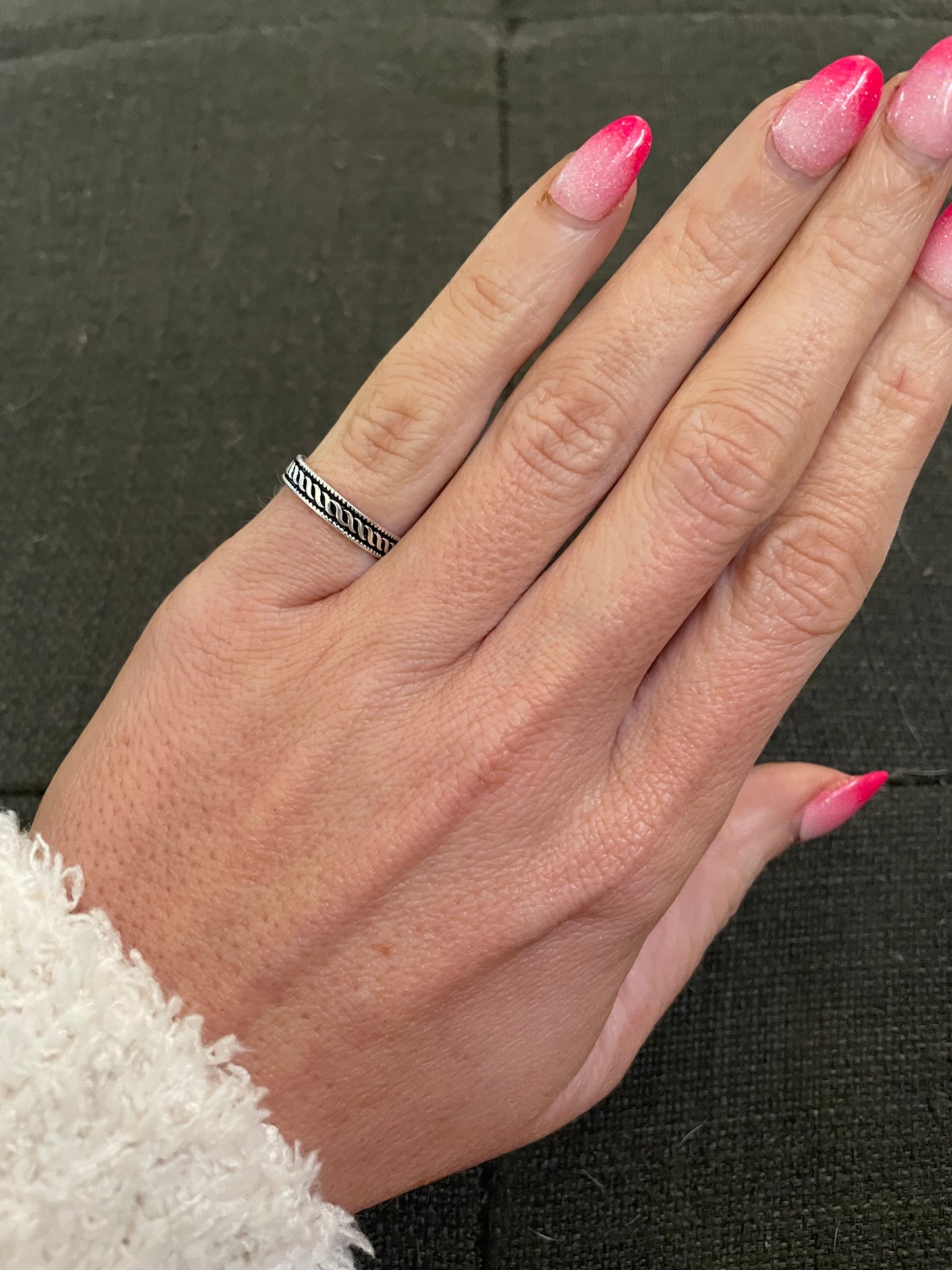 Triple Dainty Ring - Solid Sterling Silver