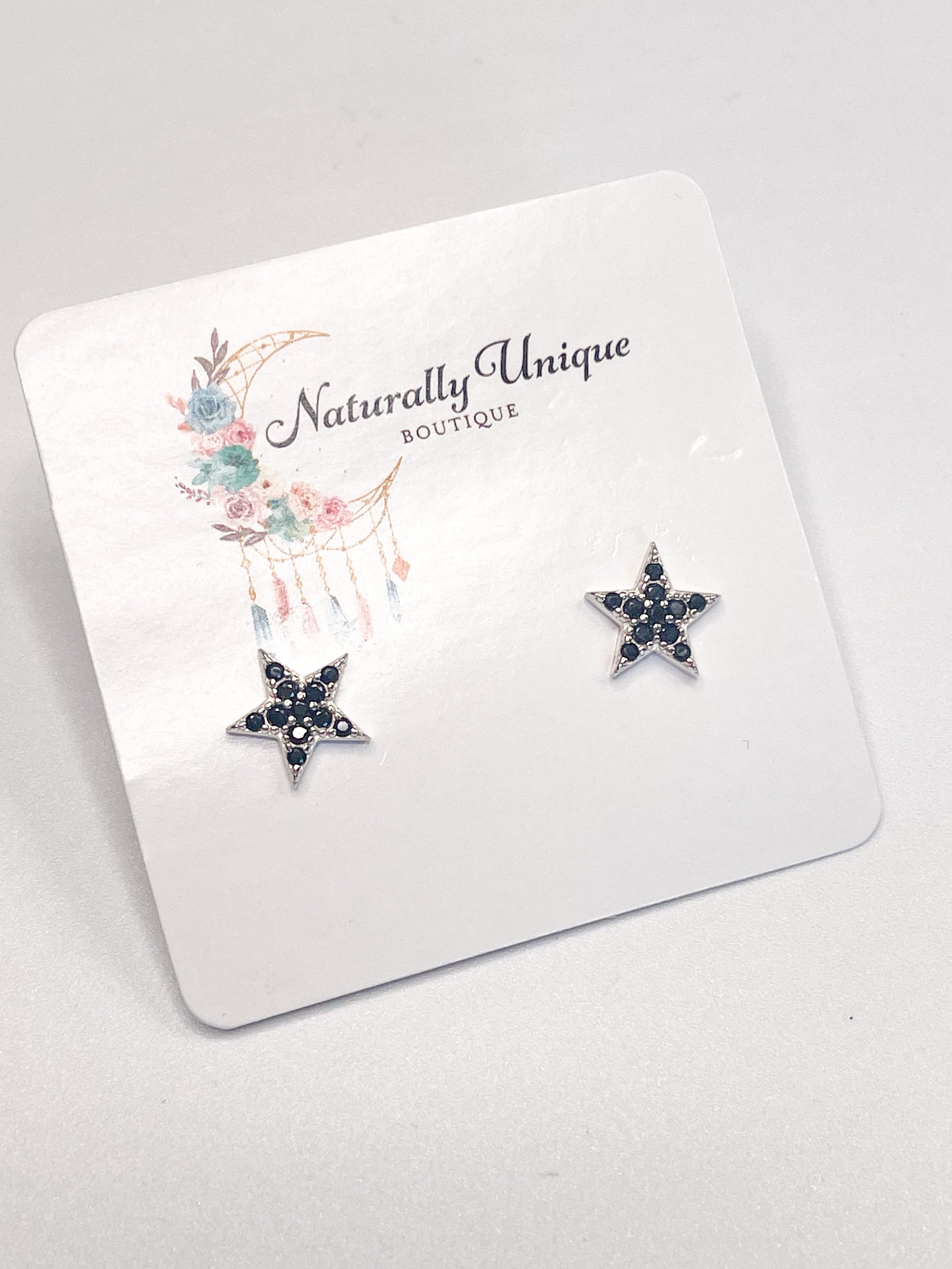 Star Stud Post Earrings