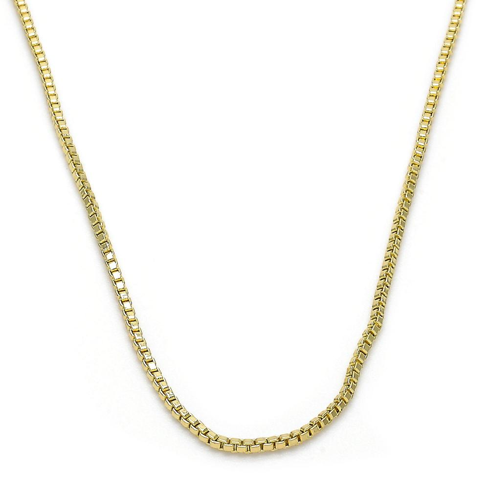 Box Chain - 18k Gold Filled