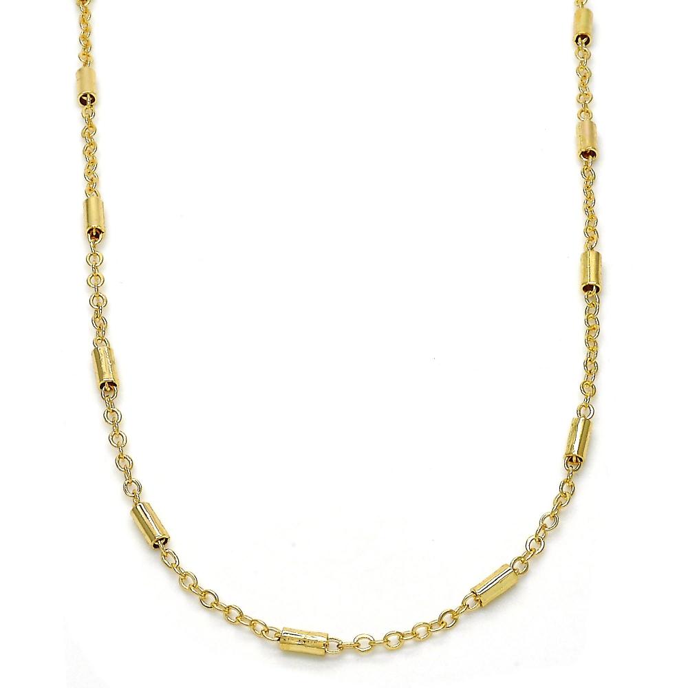 Oval Long Link Chain - 18k Gold Filled