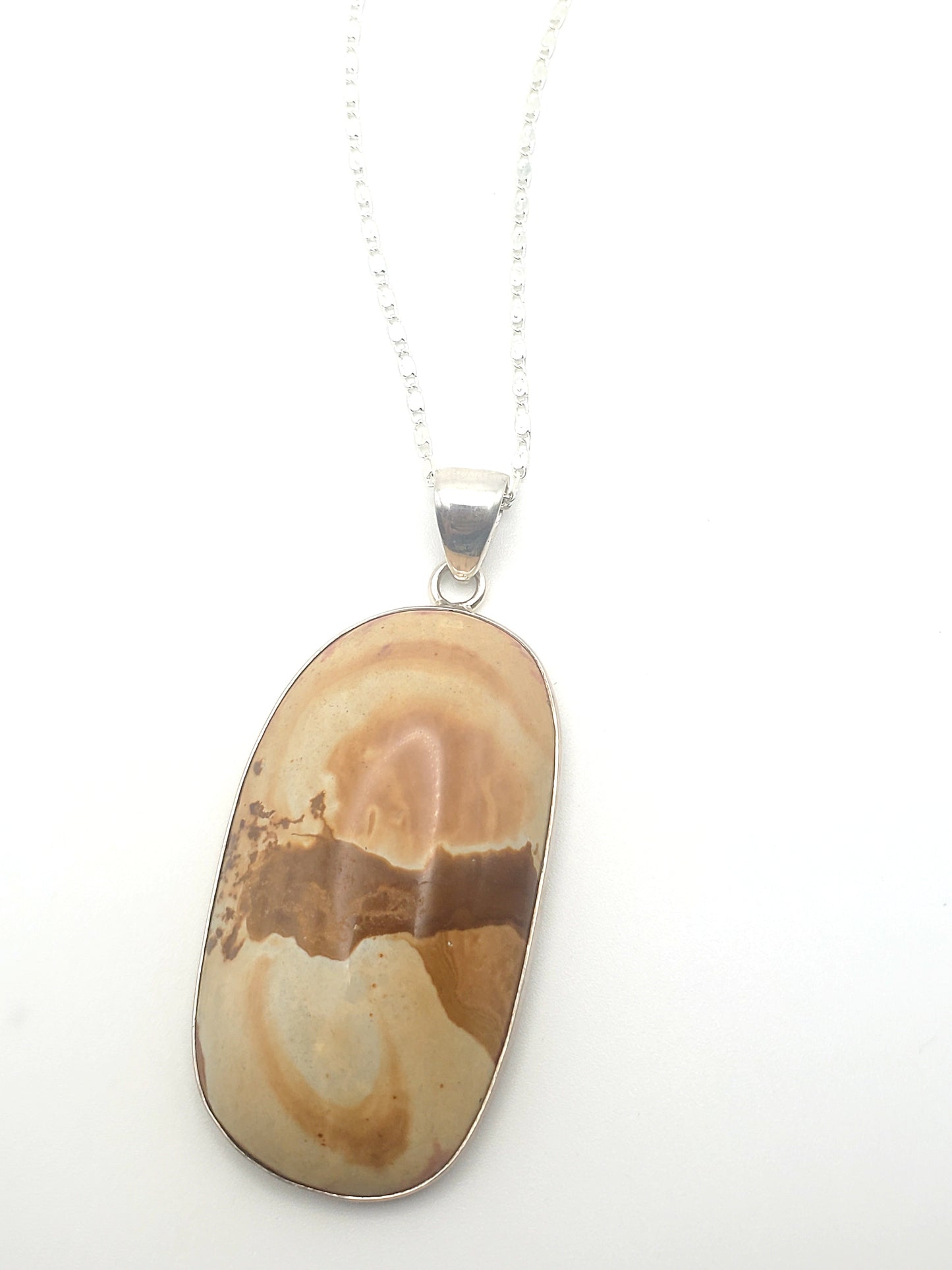 Wonderstone Pendant - Solid Sterling Silver