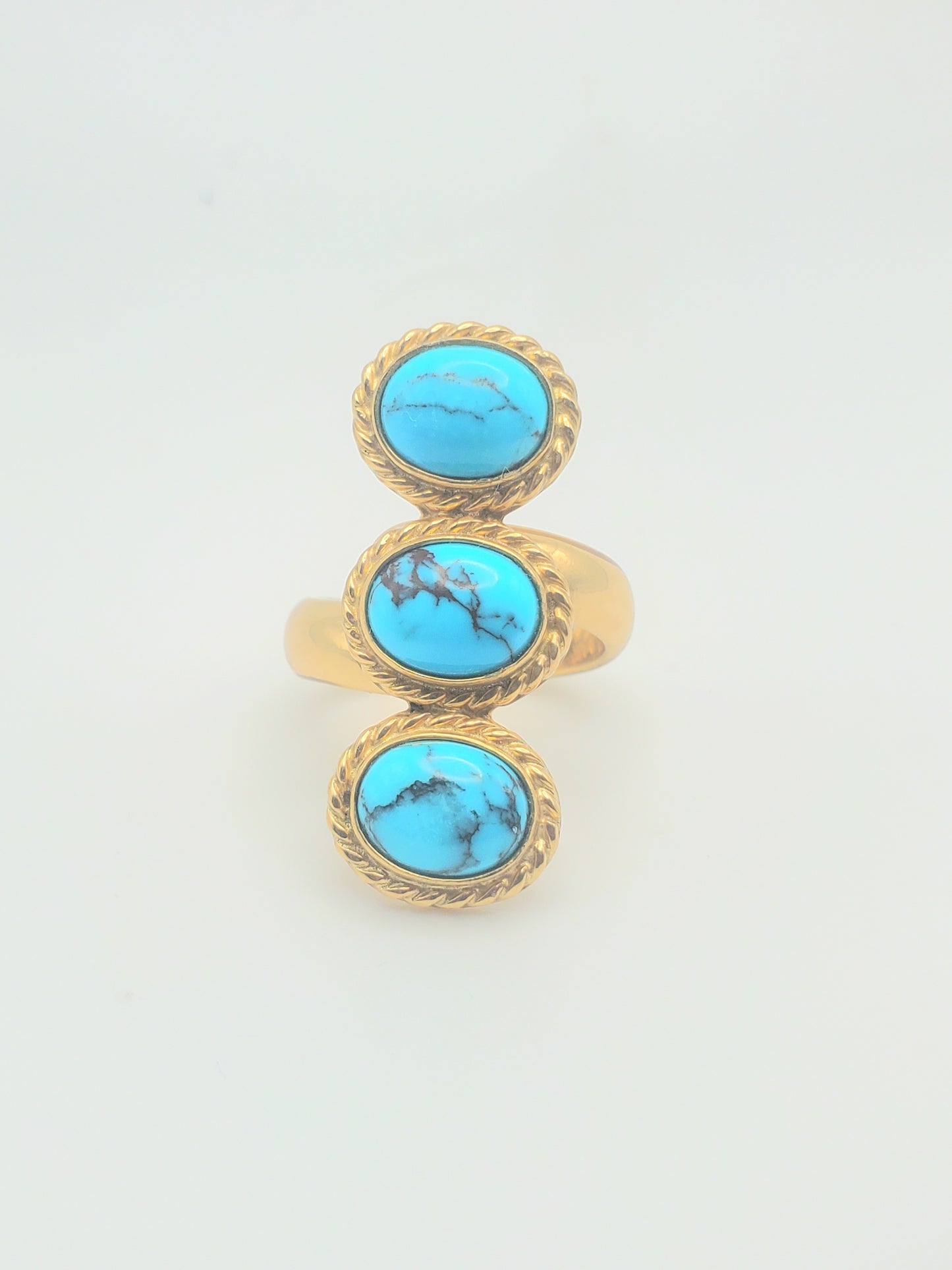 Rope Bezel Turquoise Crawler - Alchemia
