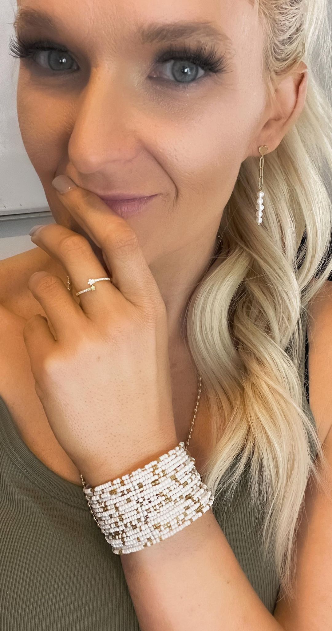 Beaded Stack Cuff