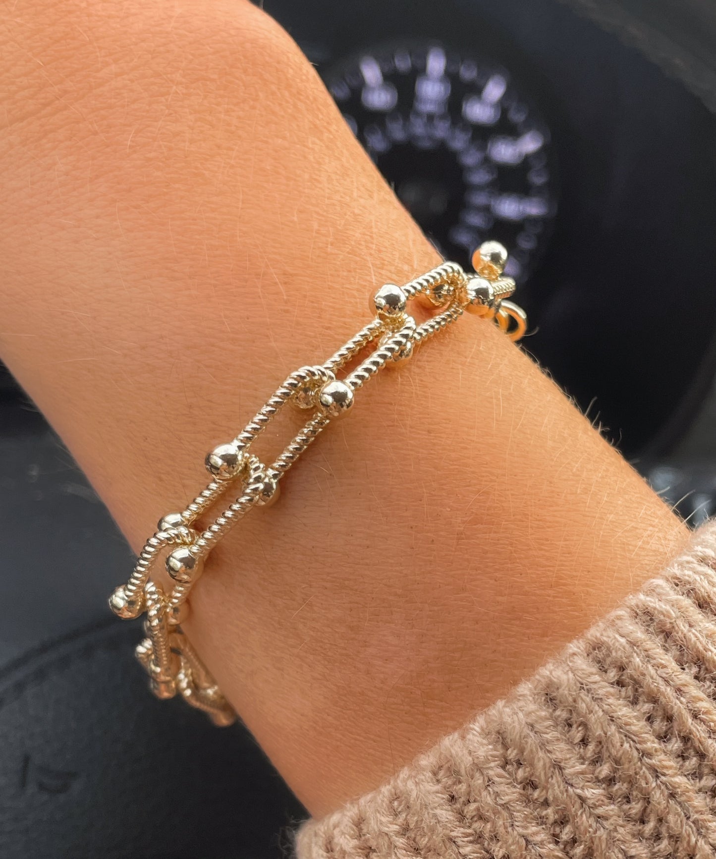 Anchor Bracelet - 18k Gold Filled