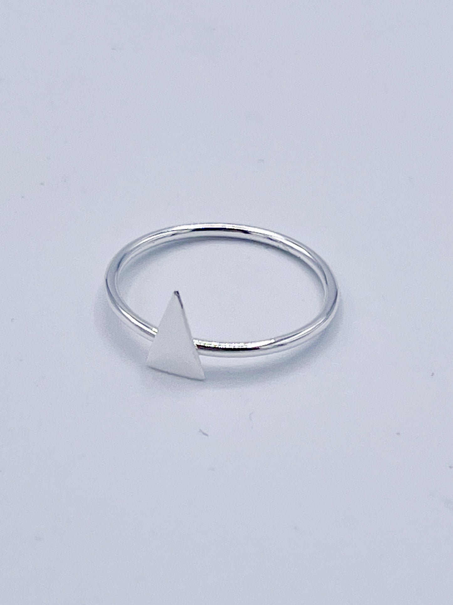 Dainty Arrow Sized Ring- sSolid Sterling Silver