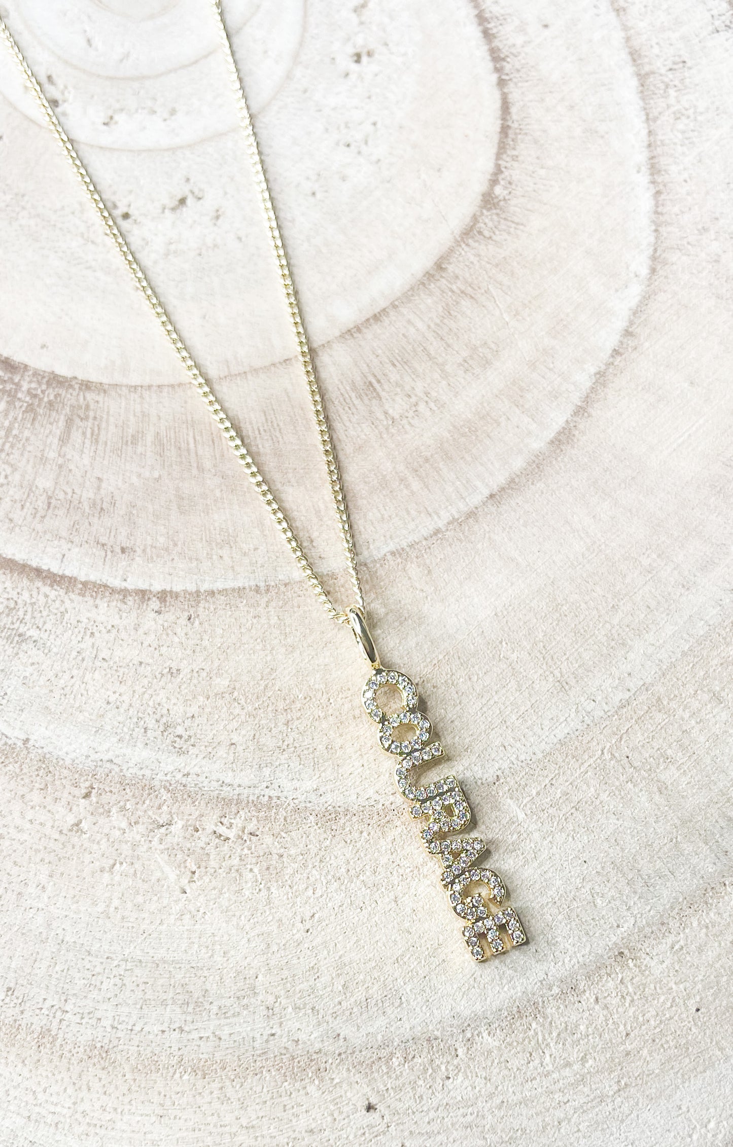 Courage Necklace-18k Gold Filled