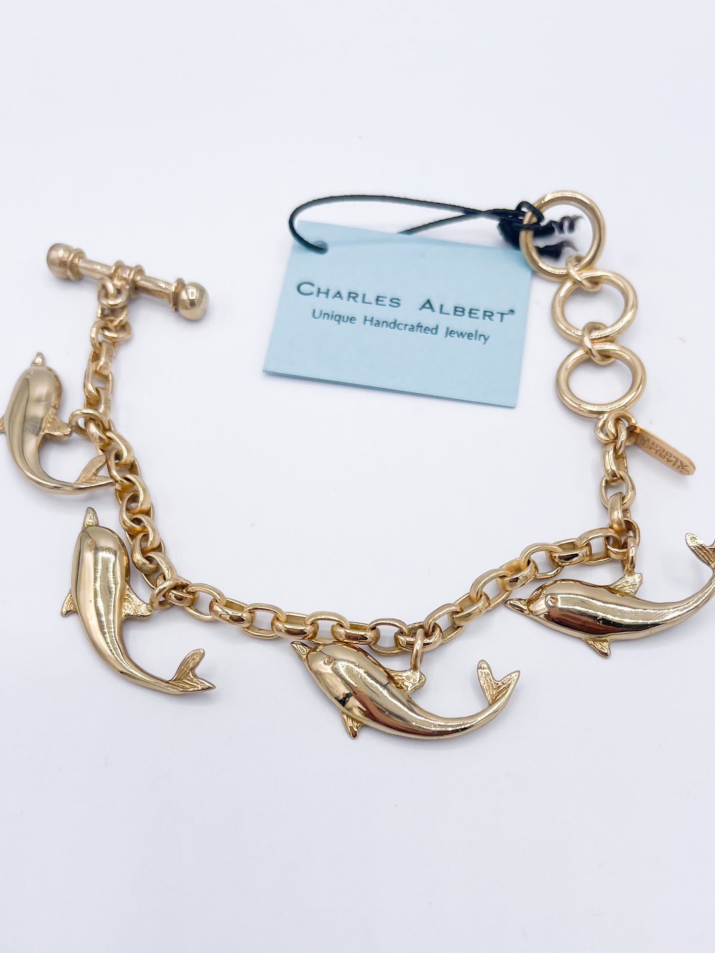 Dolphin Charm Bracelet-Alchemia