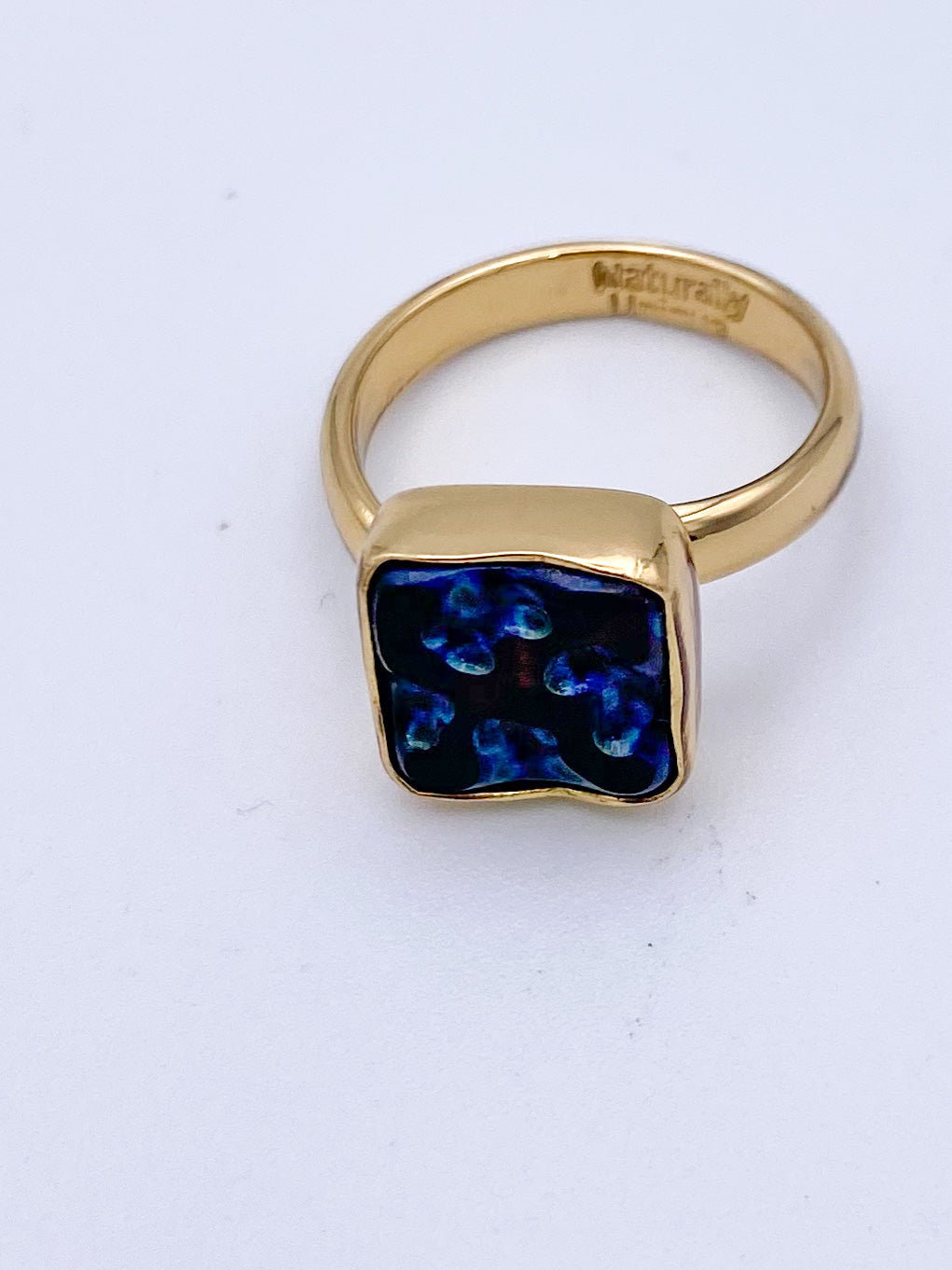 Dainty Glass Rings Mix-Alchemia