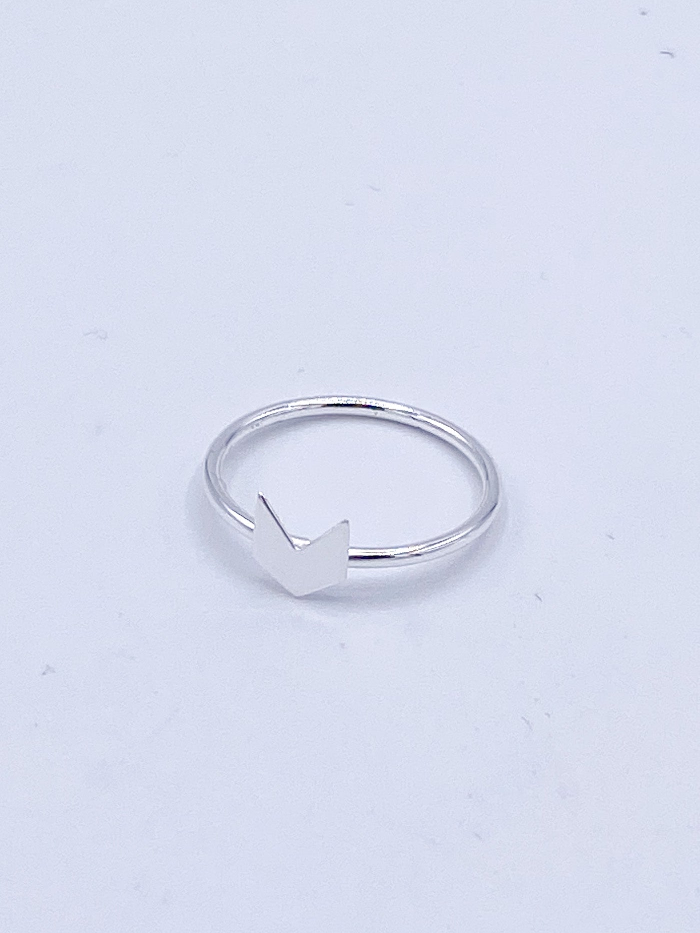 Arrow Sized Boho Ring- Solid Sterling Silver