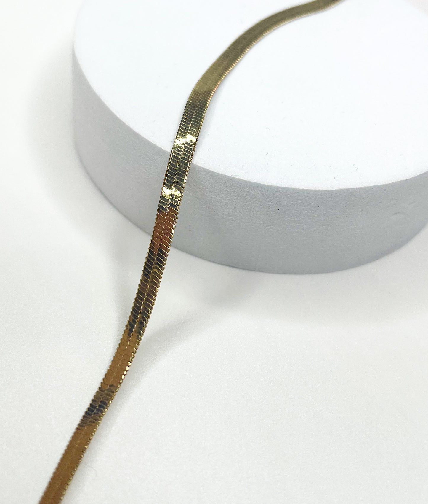 Omega Bracelet - 18k Gold Filled