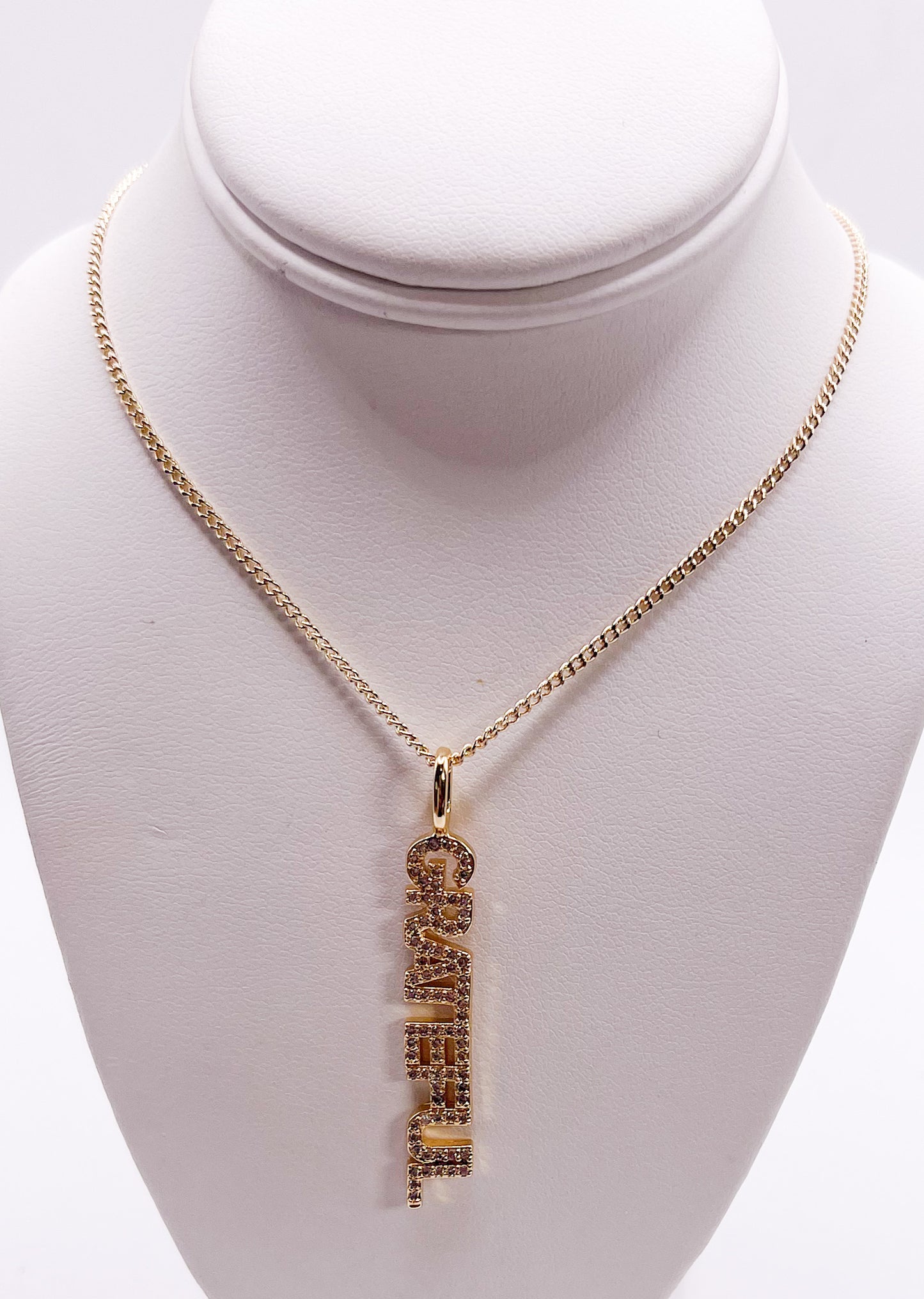 Grateful Necklace-18k Gold Filled