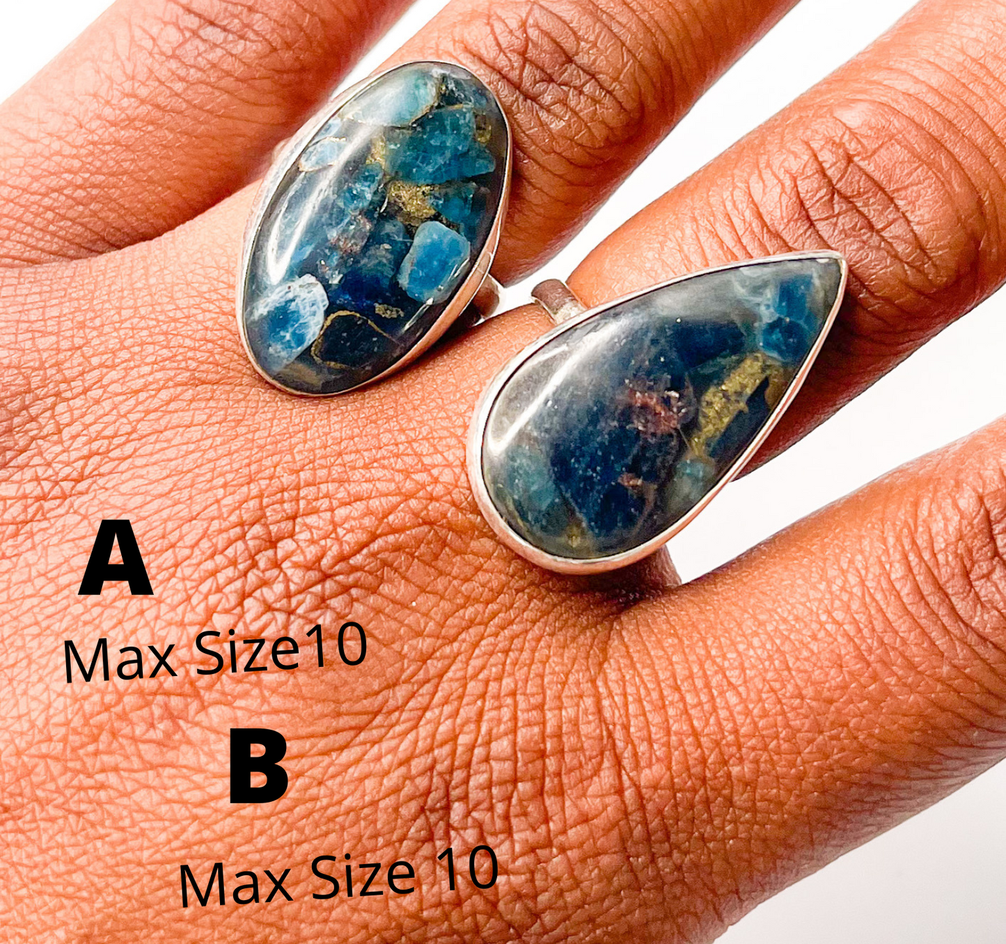 Metal Infused Mosaic Neon Appetit - Solid Sterling Silver