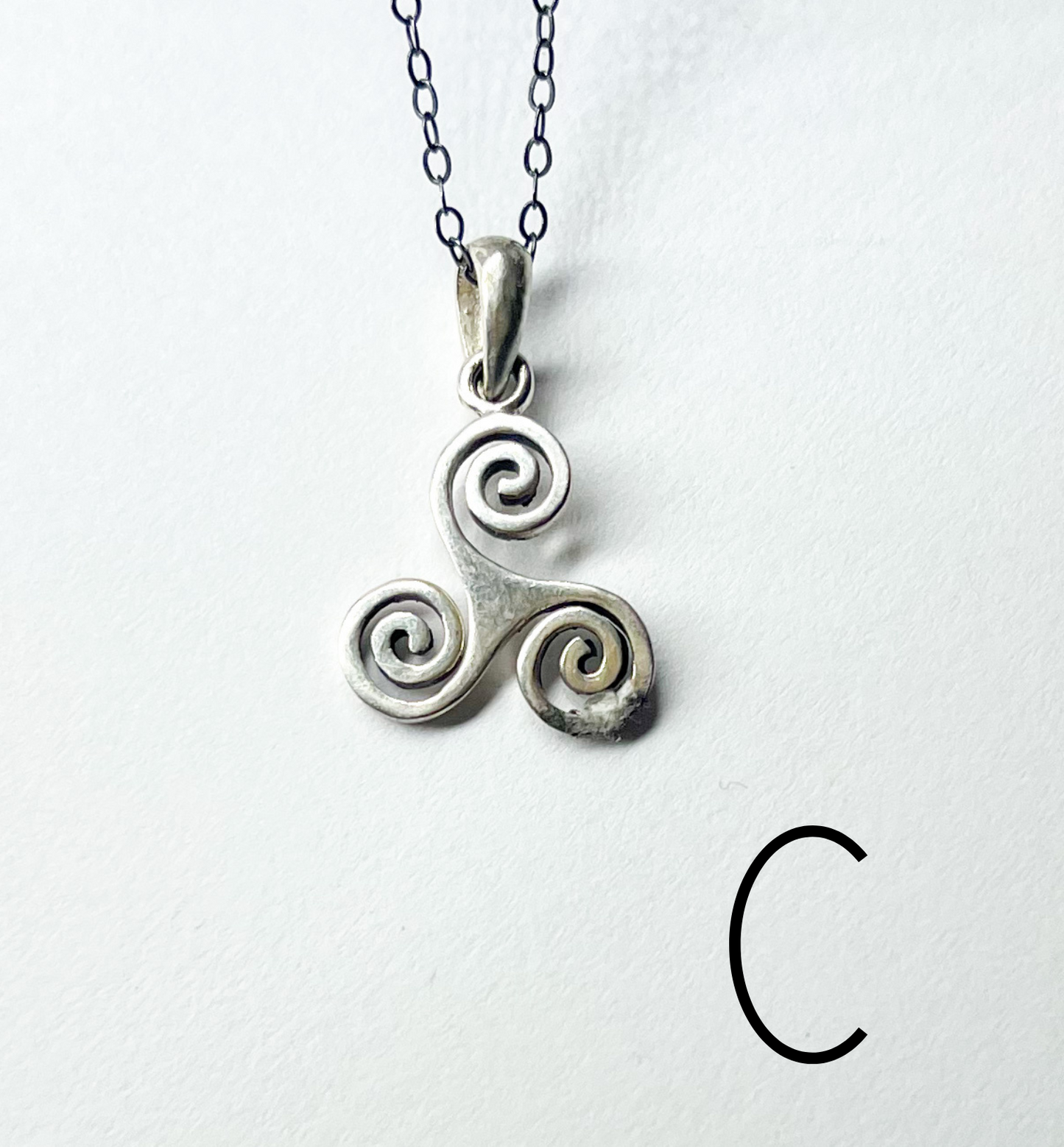 Dainty Silver Pendant Mix-Solid Sterling Silver