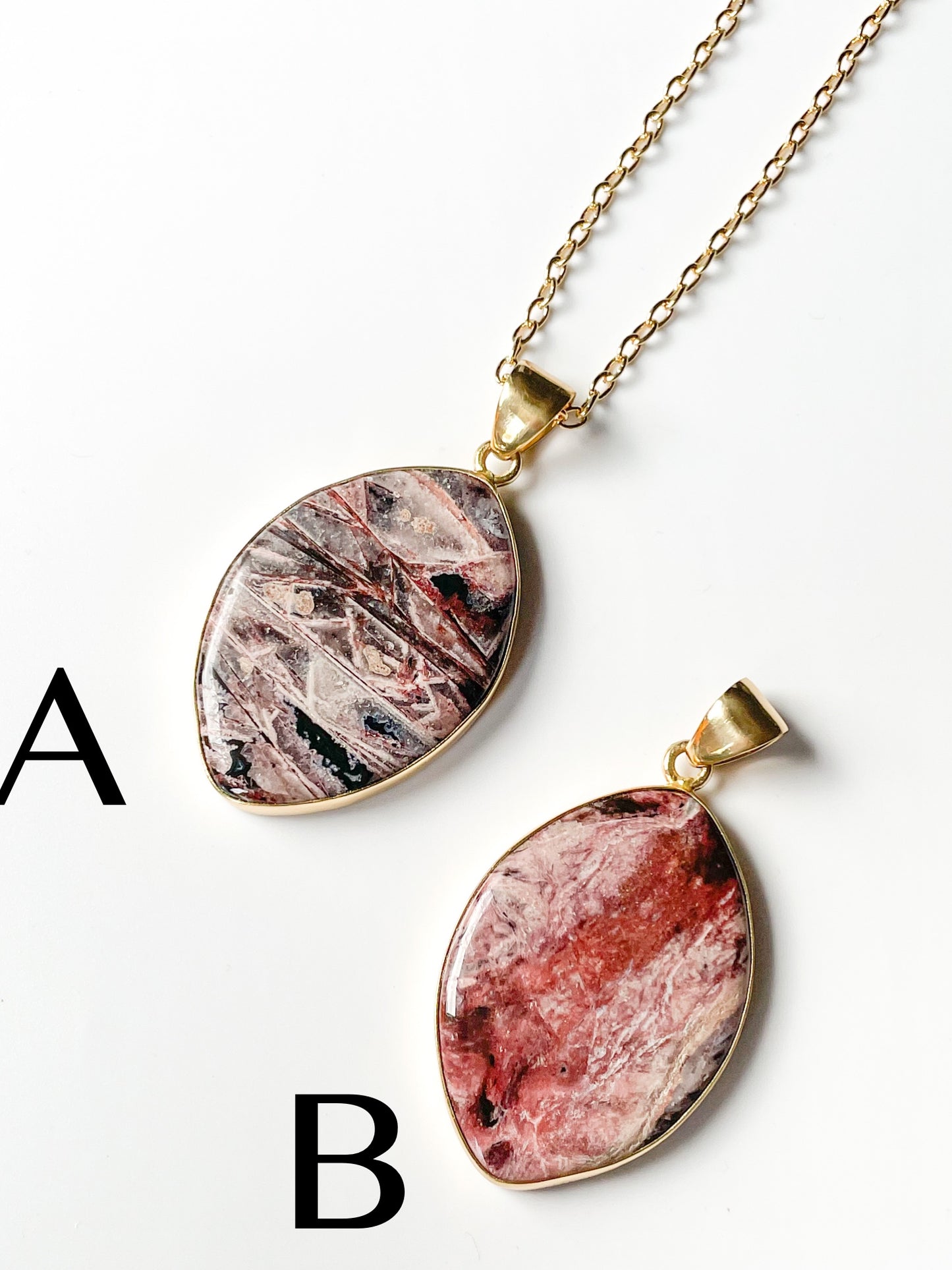 Large Jasper Pendant- Alchemia