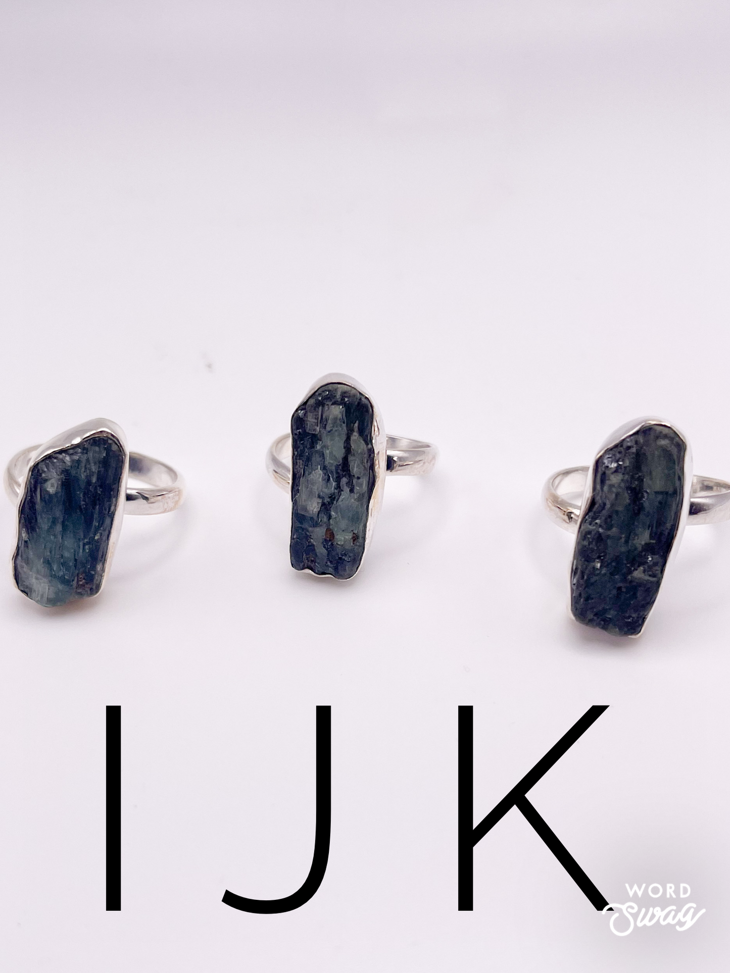 Green Kyanite Adjustable Ring-Solid Sterling Silver