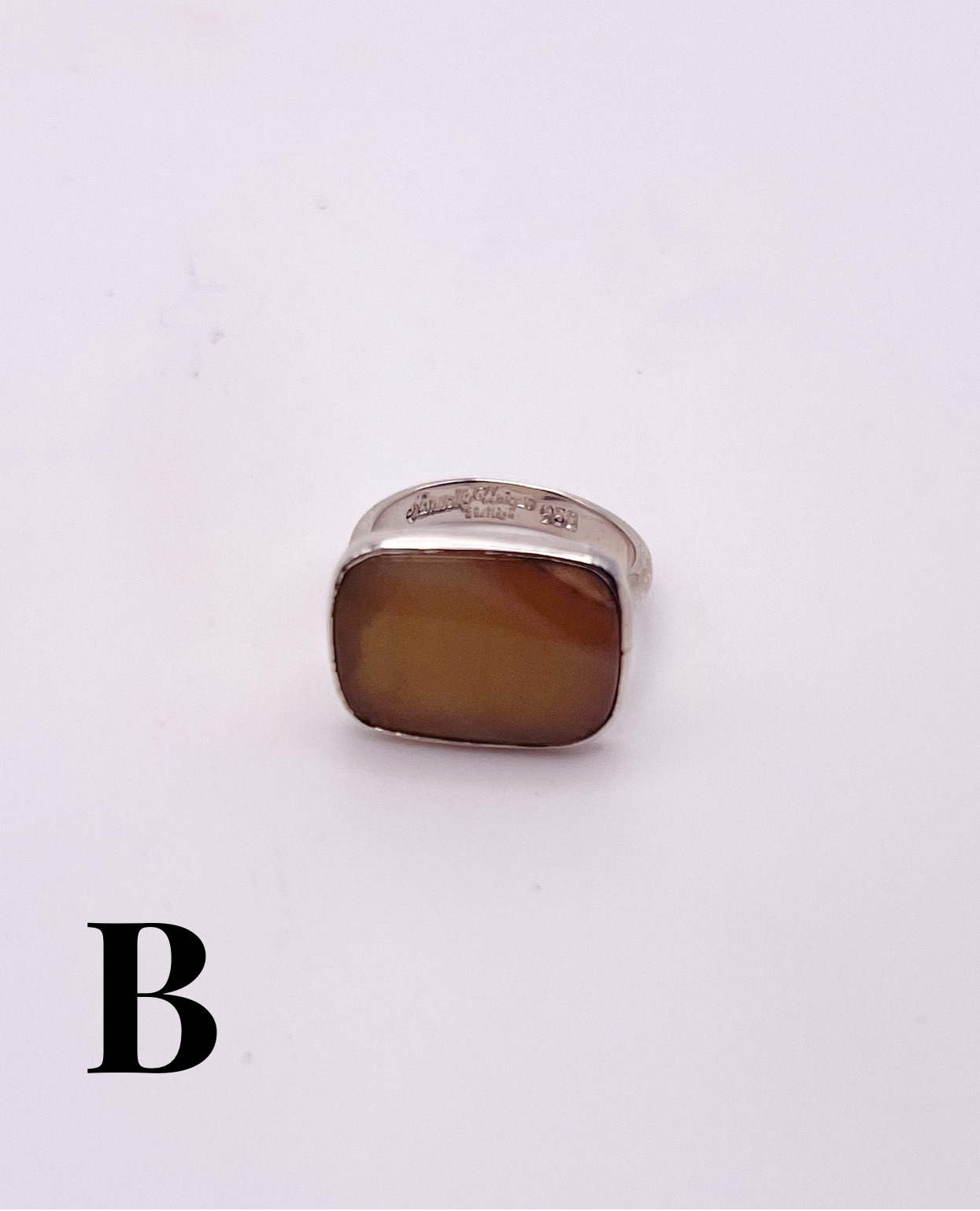 Dainty Jasper Mix Adjustable Ring-Solid Sterling Silver