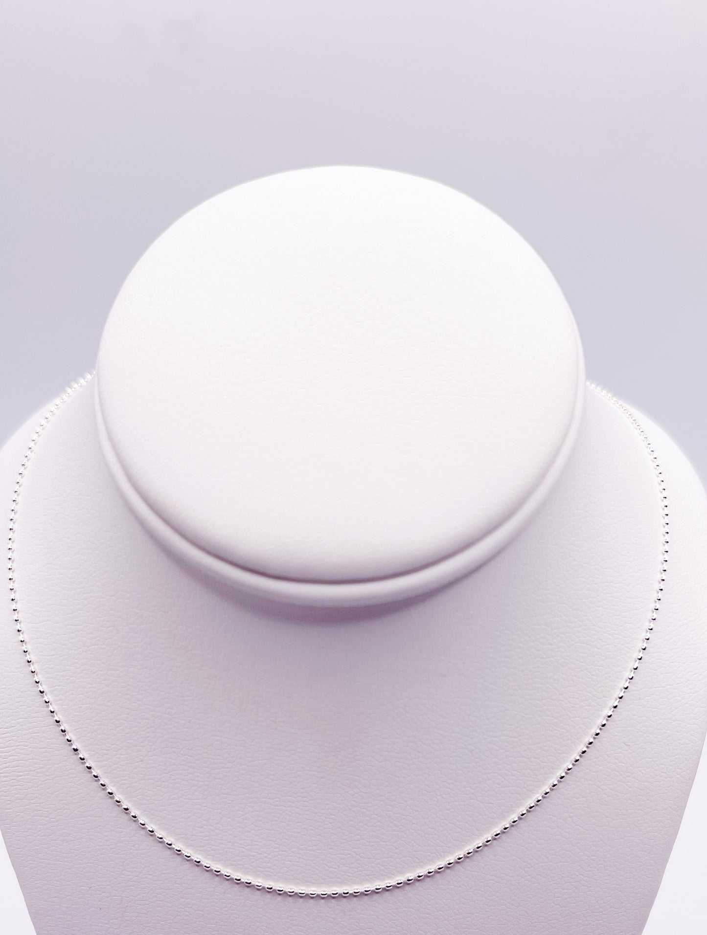 Solid sterling Silver Bubble Choker