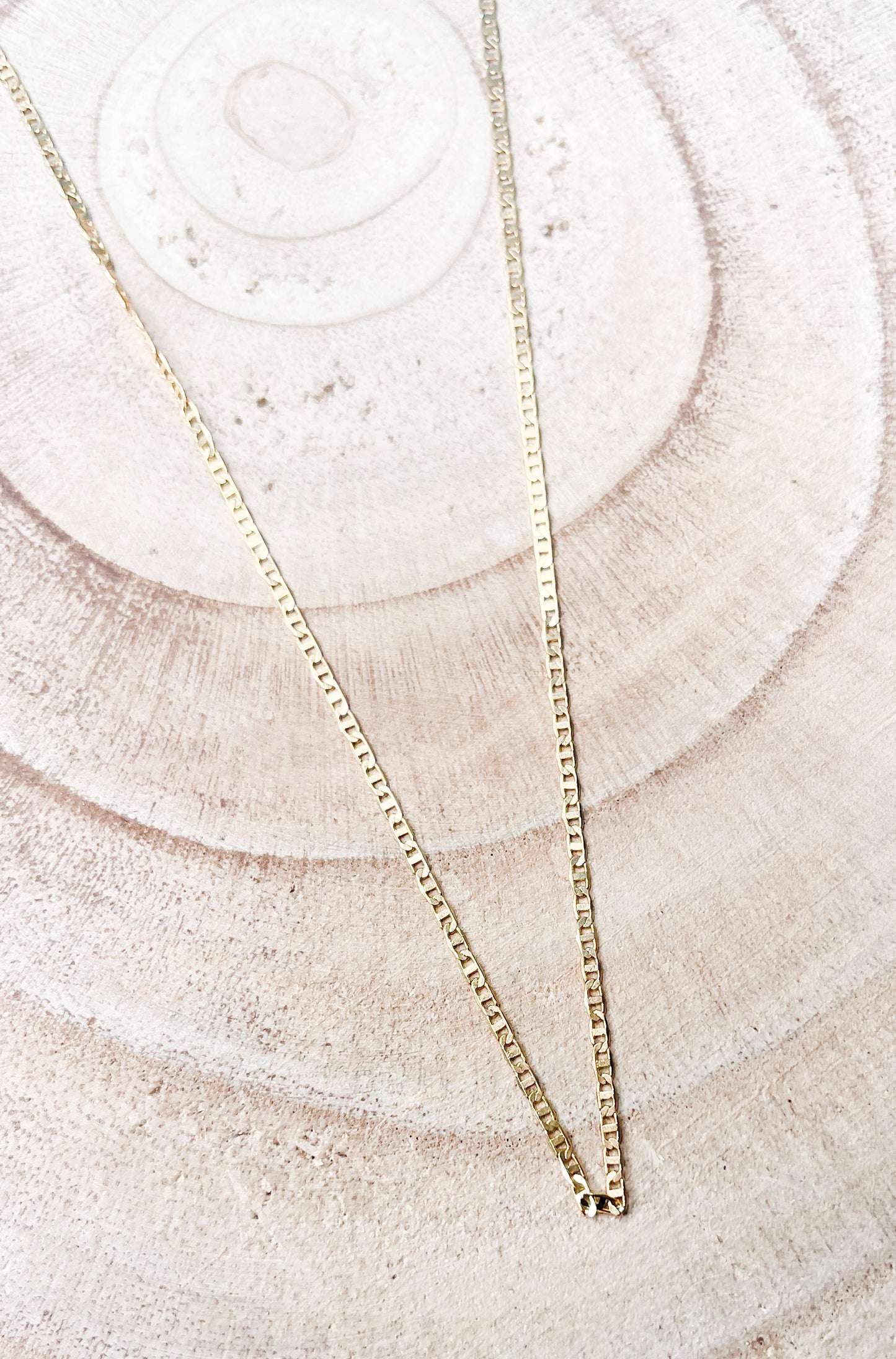 Sleek link chain 18k Gold Filled