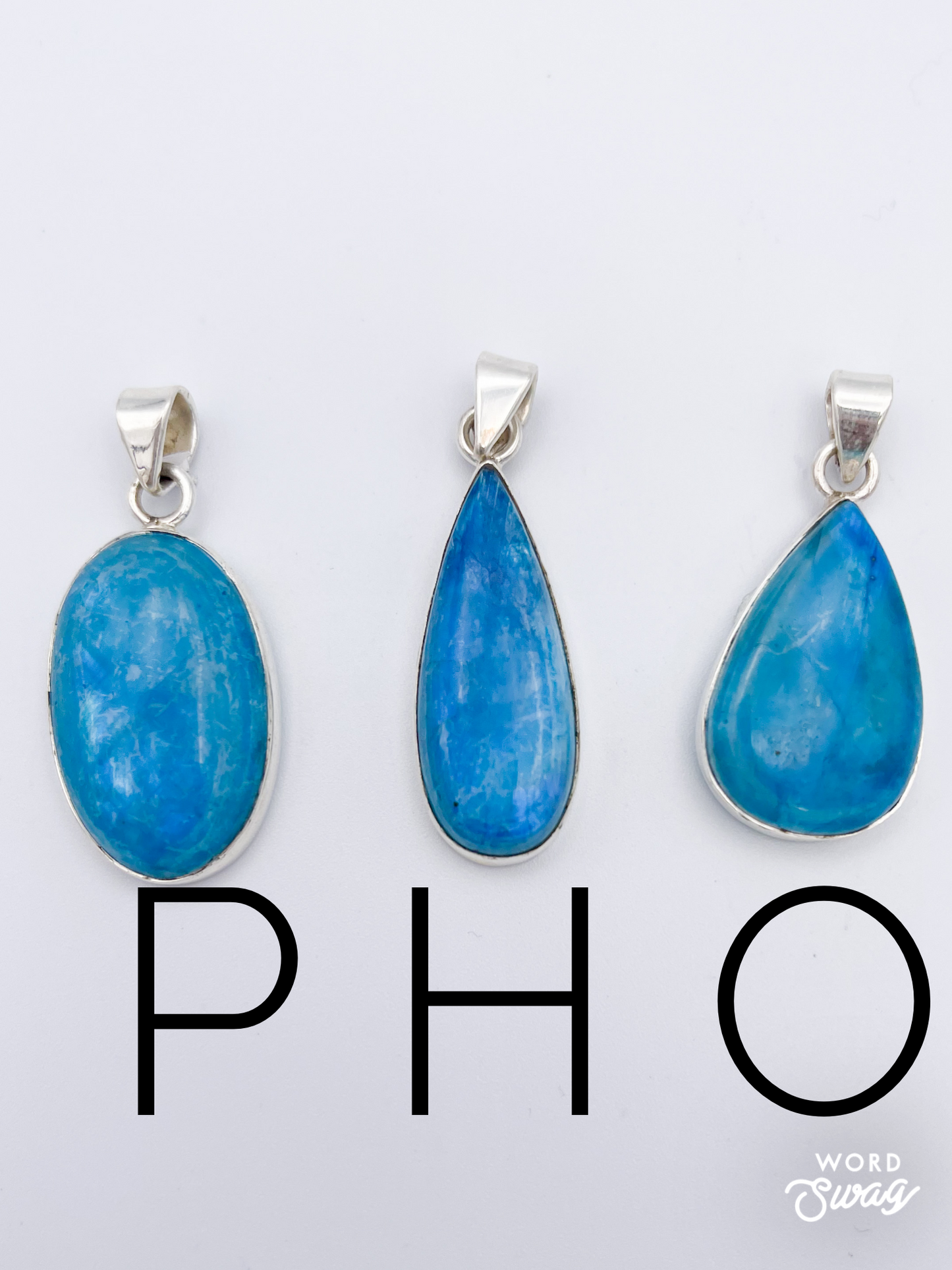 Blue Rainbow Moonstone Pendant-Solid Sterling Silver