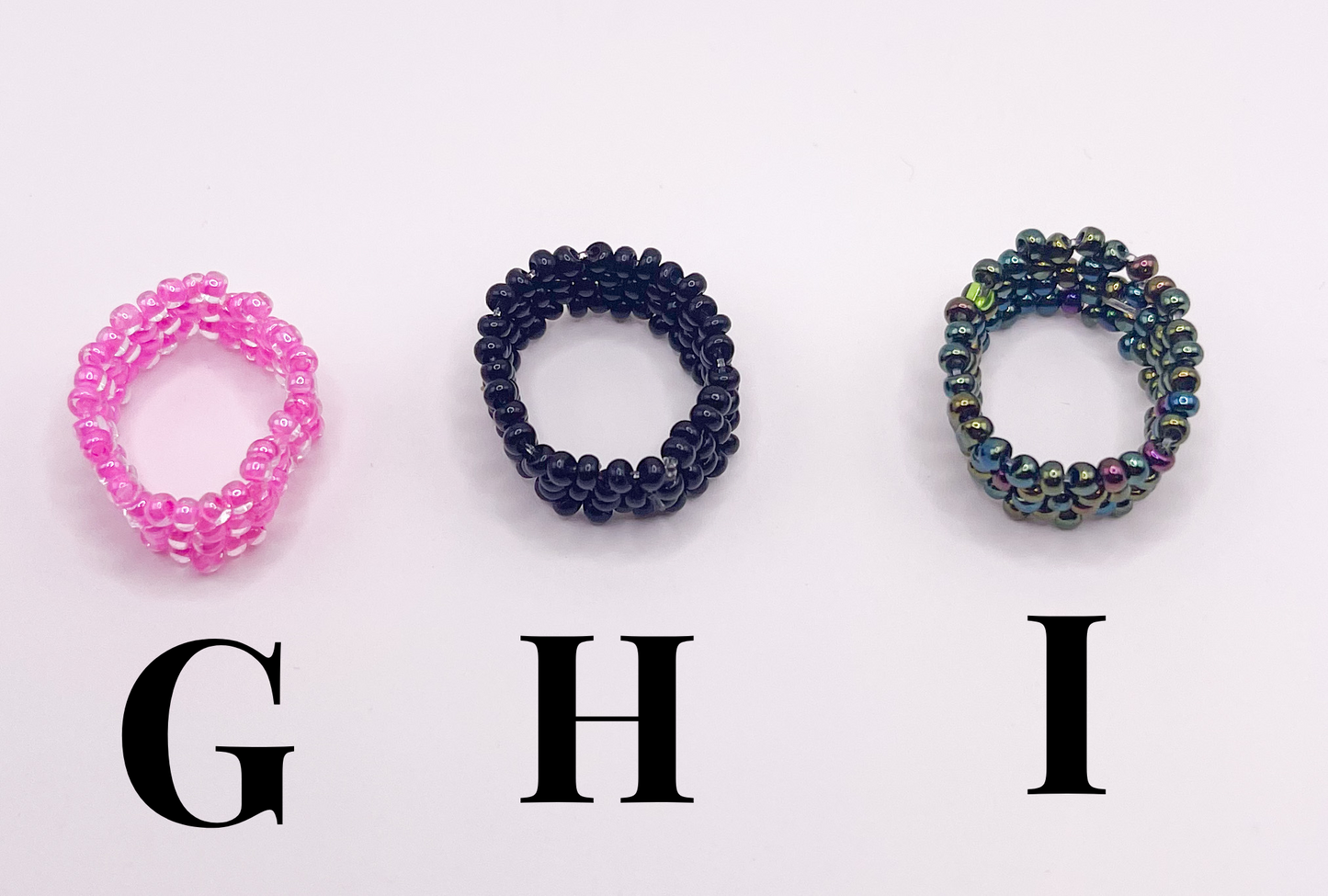 Beaded Stretch Rings