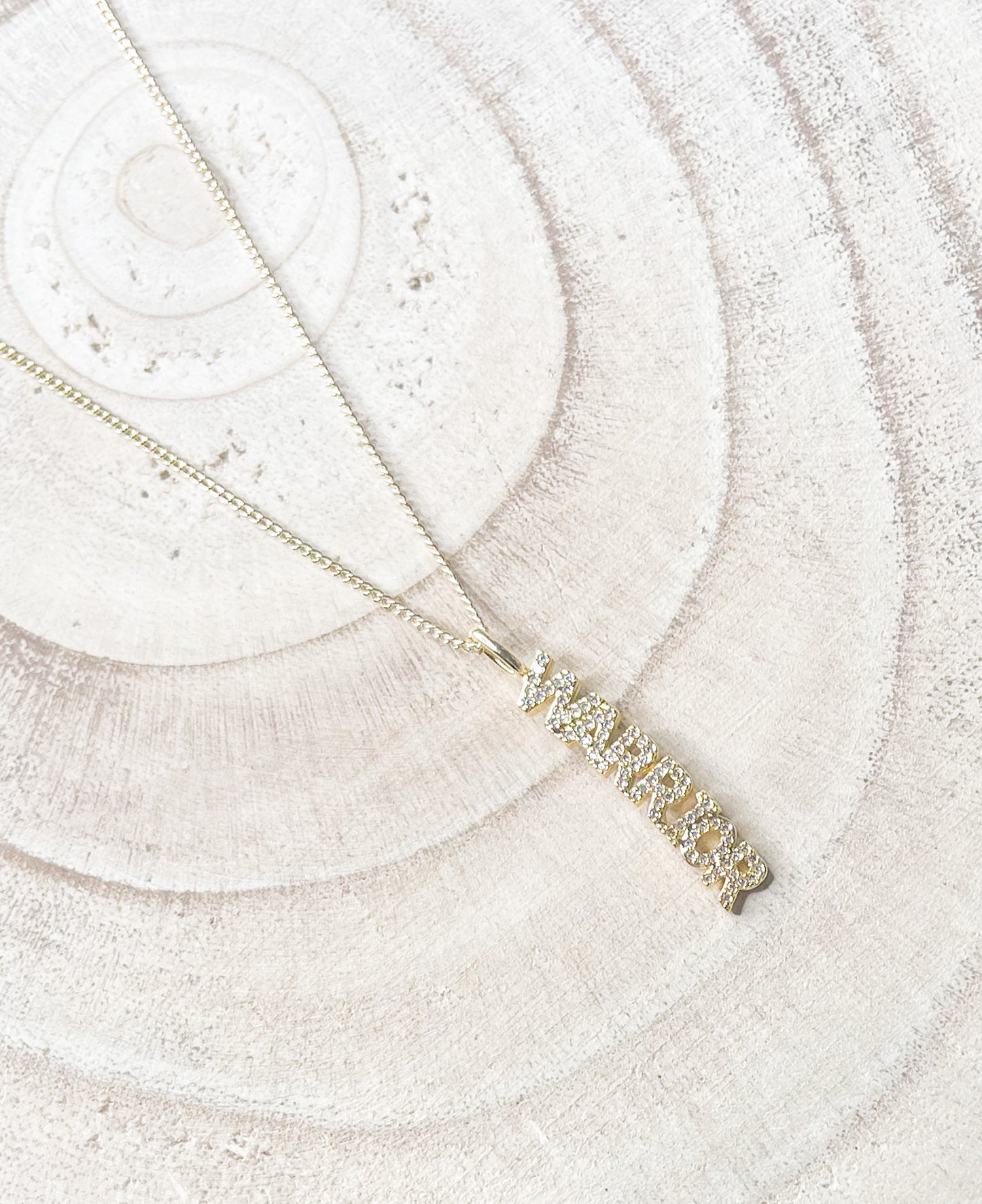 Warrior Necklace-18k Gold Filled