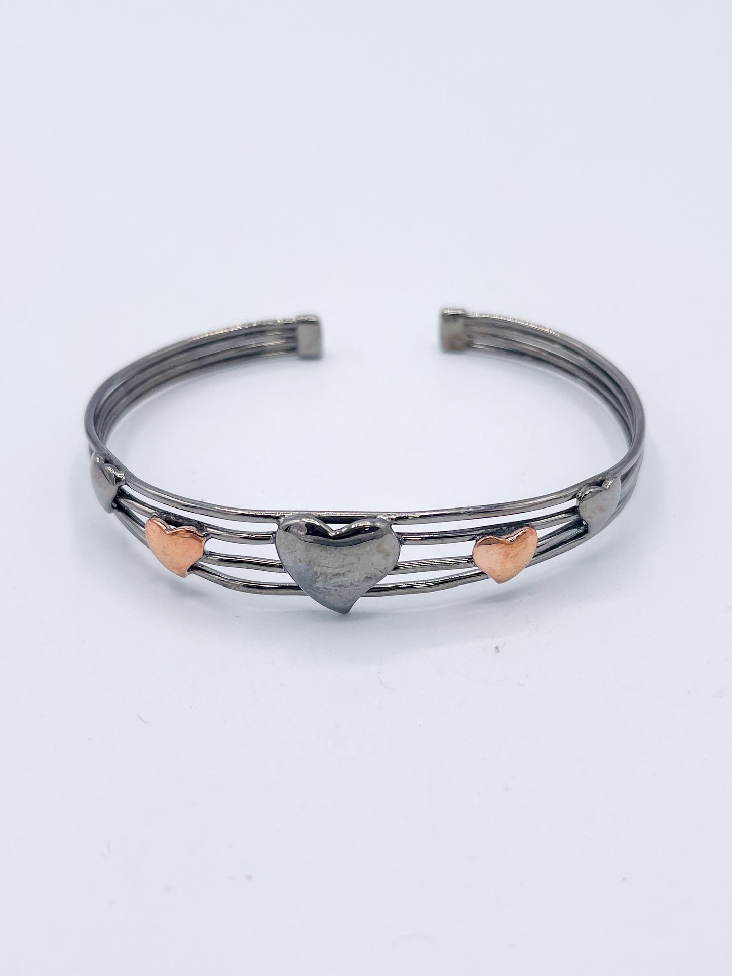 Heart Shape Plain-Solid Sterling Silver