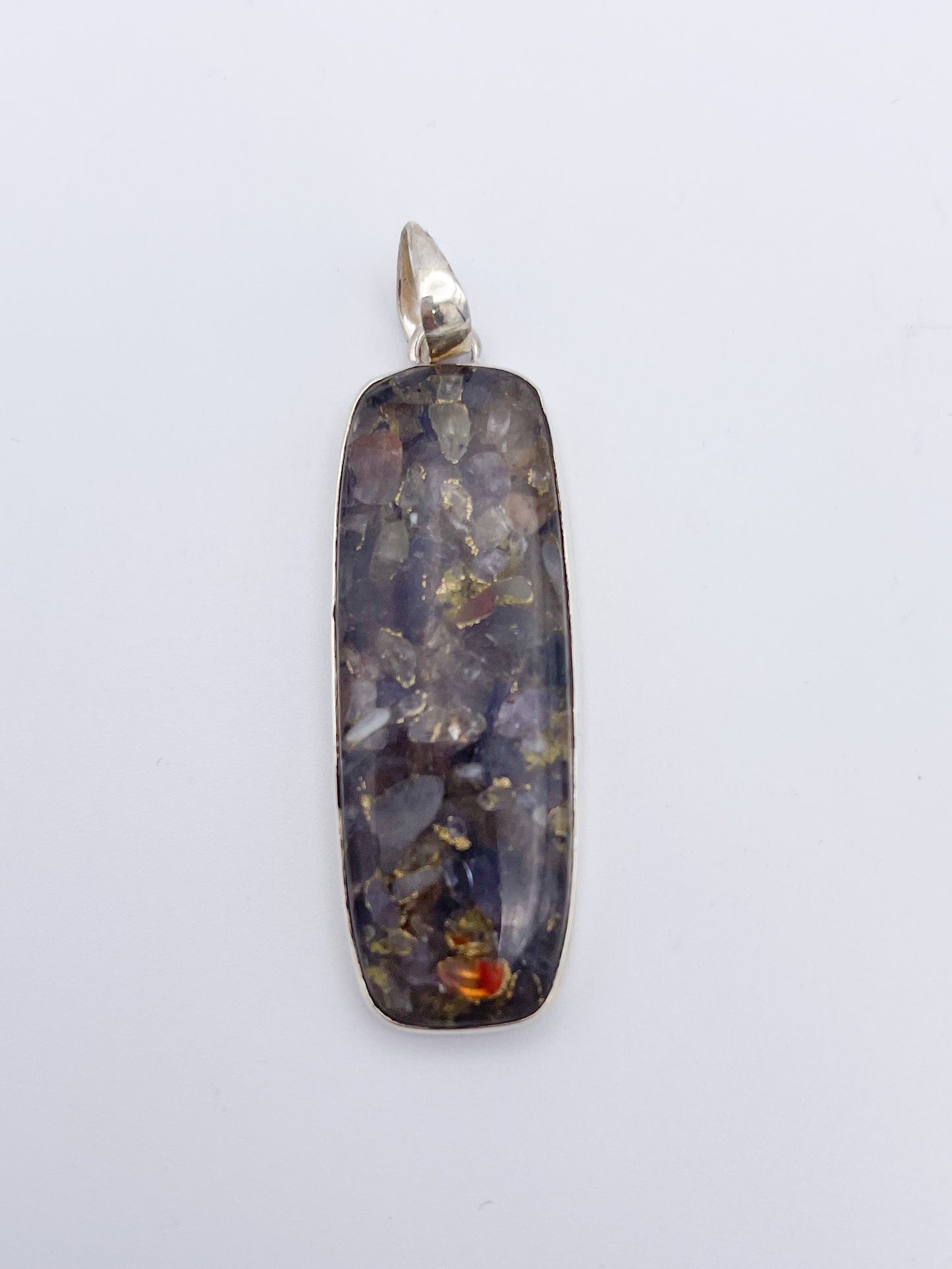 Chrome Tourmaline Pendant-Solid Sterling Silver