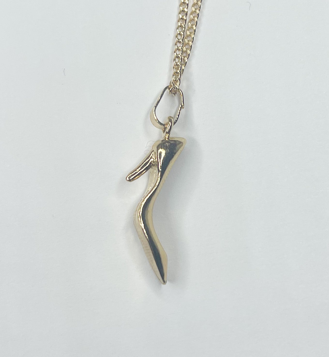 Stiletto heels Pendant-18k Gold Fild