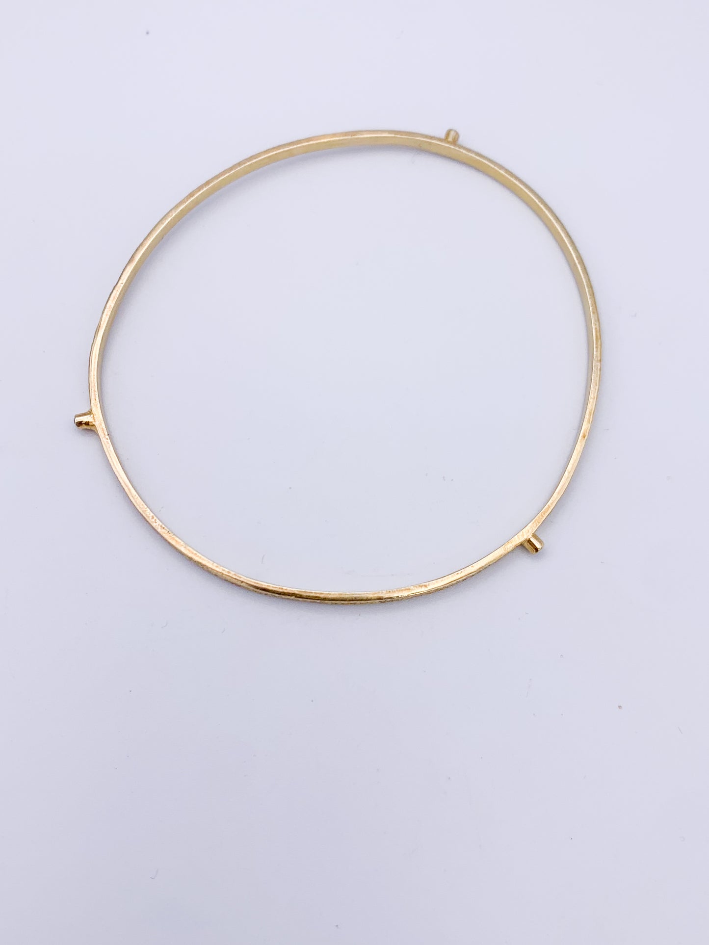 Vermeil Dainty Bangle-Solid Sterling Silver
