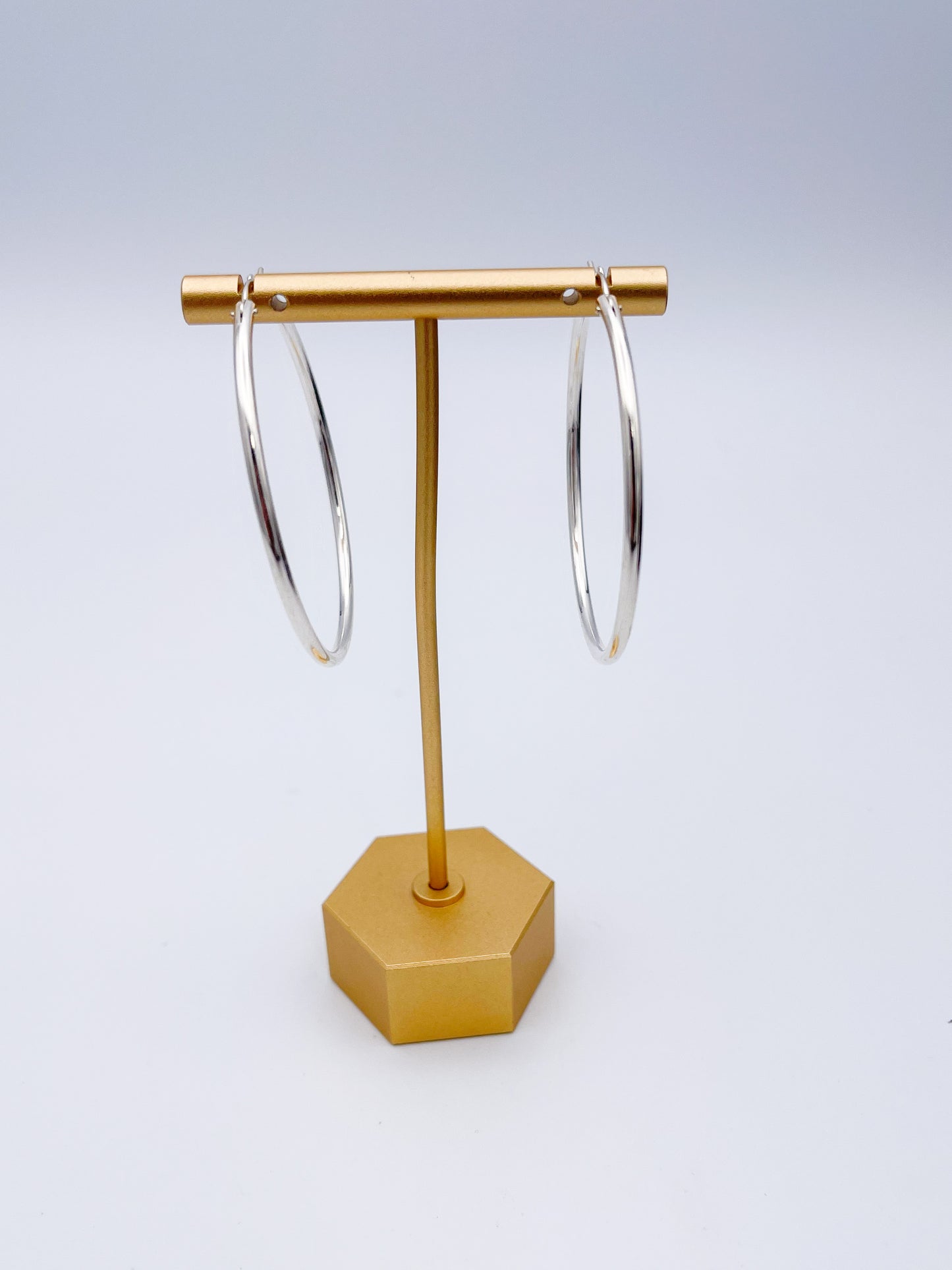 Hoop Earrings- Solid Sterling Silver