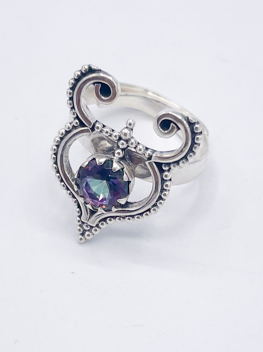 Mercury Mist Royal Ring-solid Sterling Silver