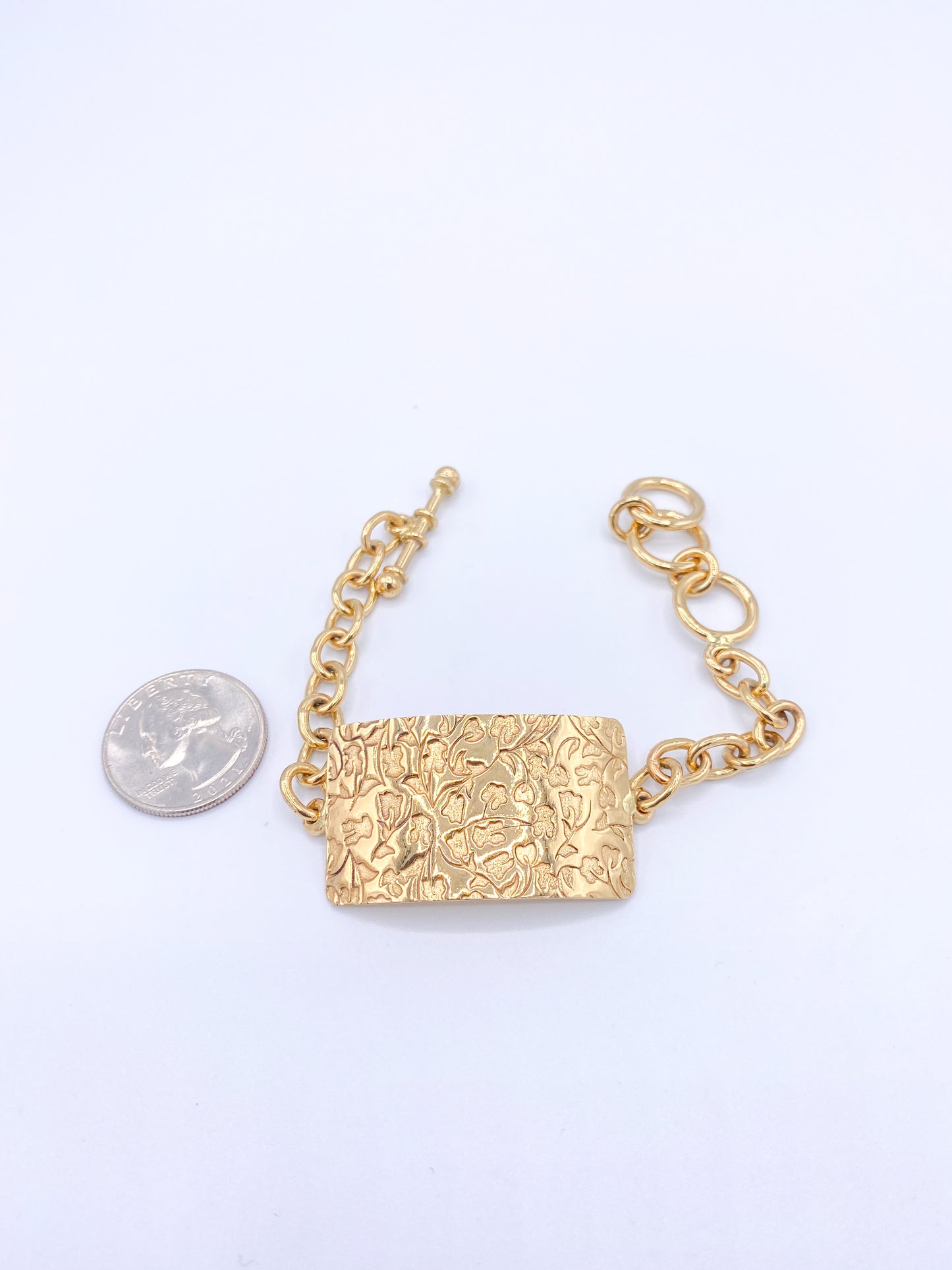 Solid Floral Bracelet - Alchemia