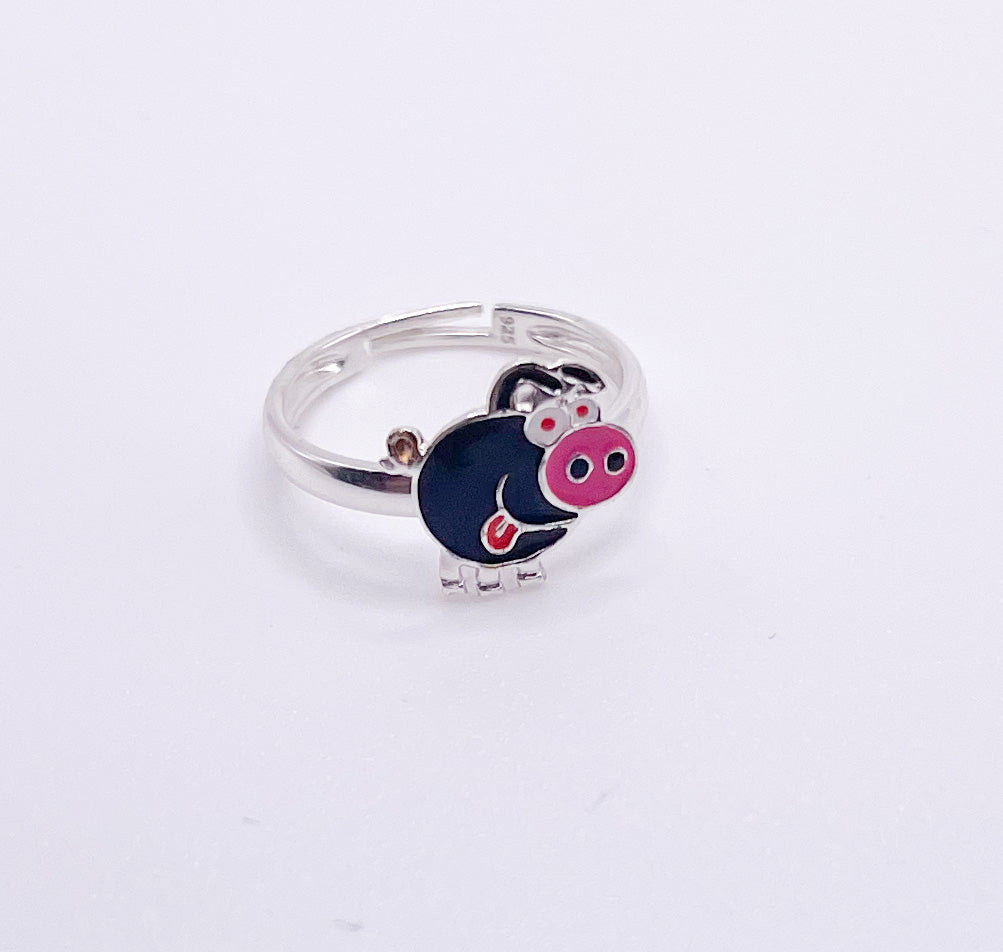 Kids Dainty Ring SSS-Pig