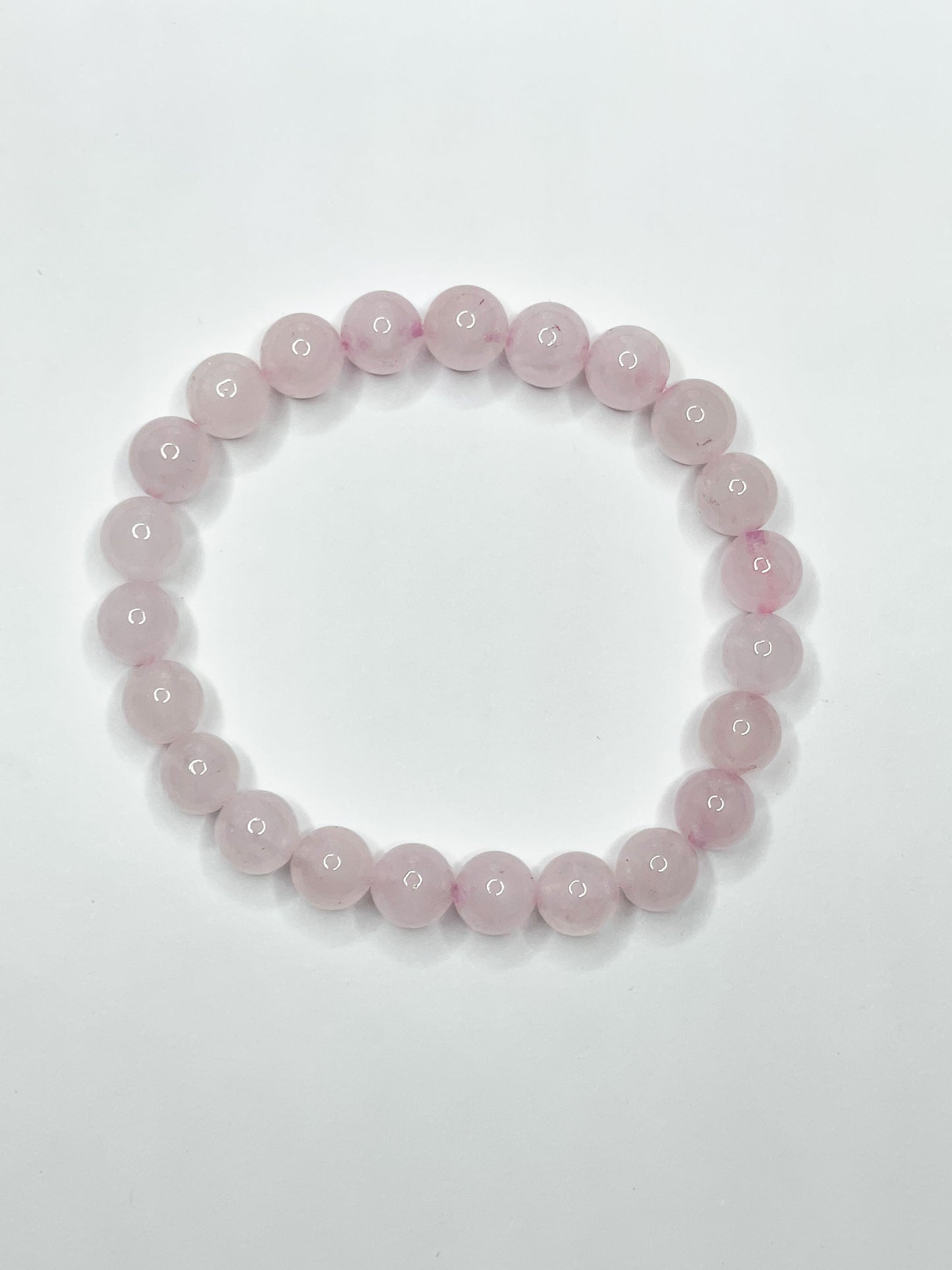 Rose Quartz Stretch Bracelet - 123