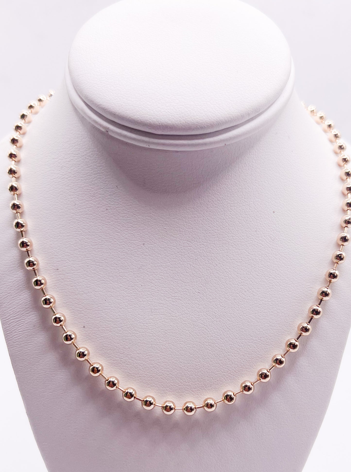 Bubble Chain 18k-Gold