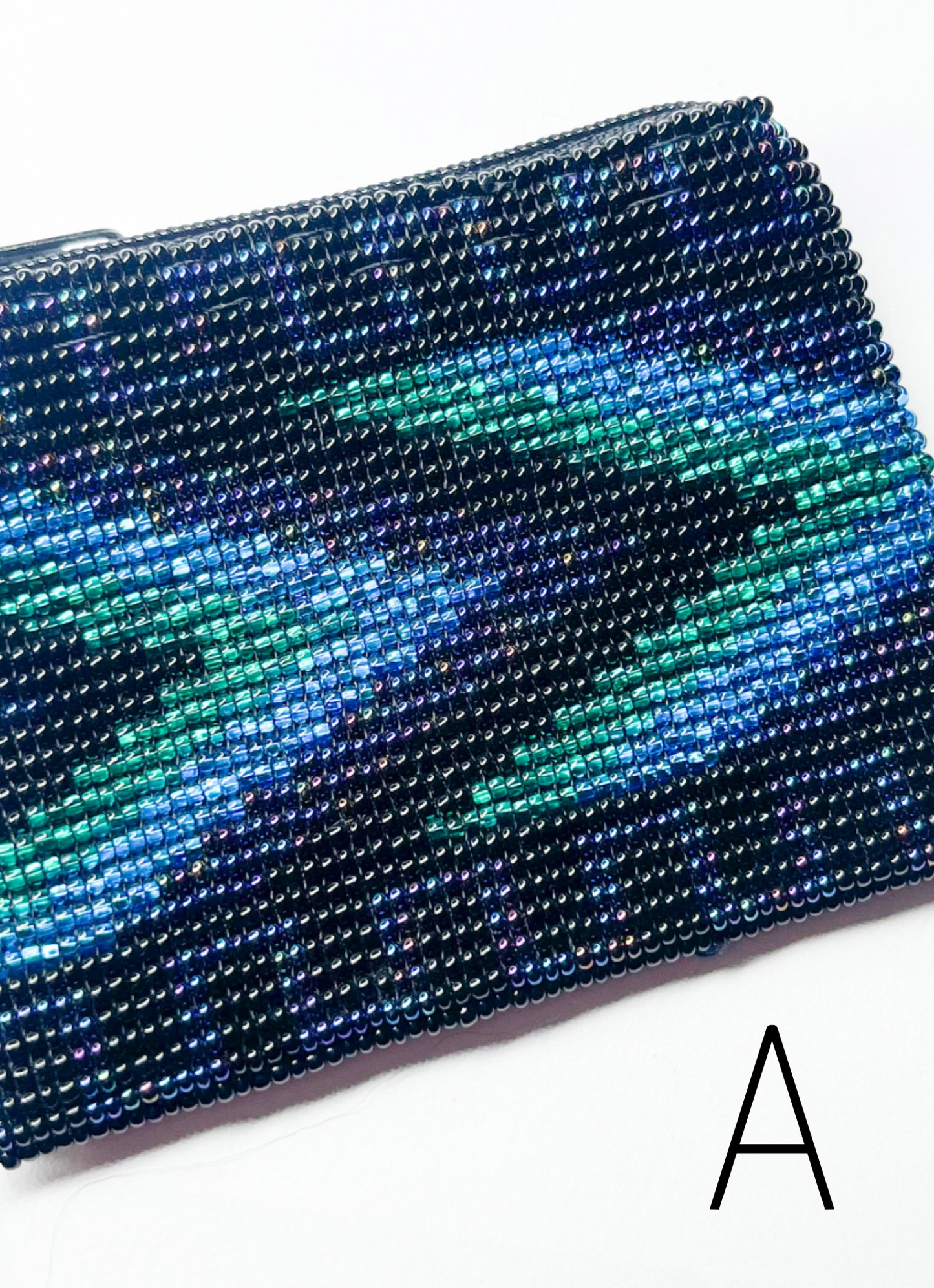 HAND BEADED COIN PURSE
