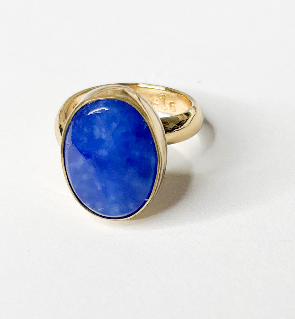 Sapphire Quartz Ring-Alchemia