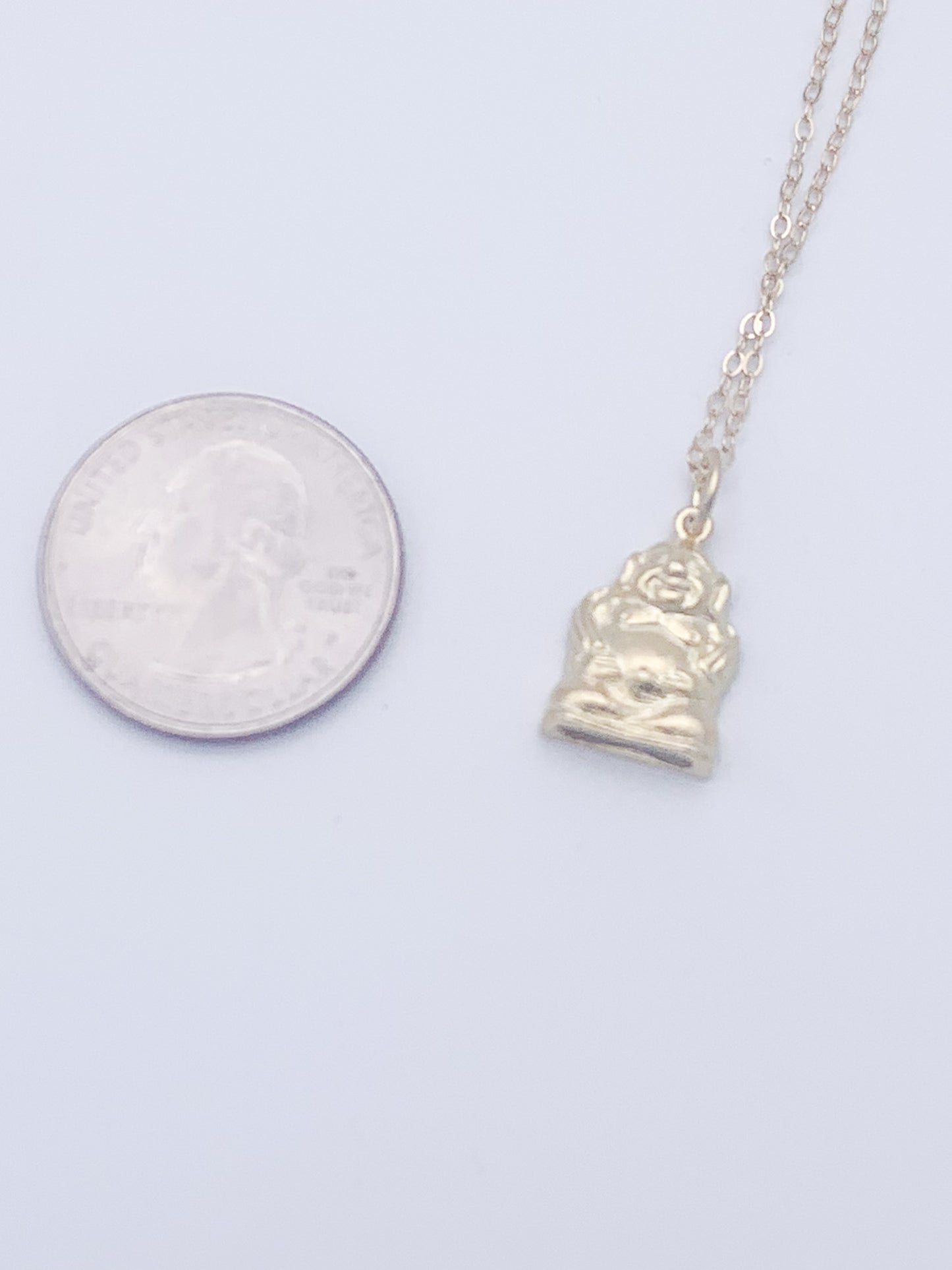Buddha Vermeil Pendant