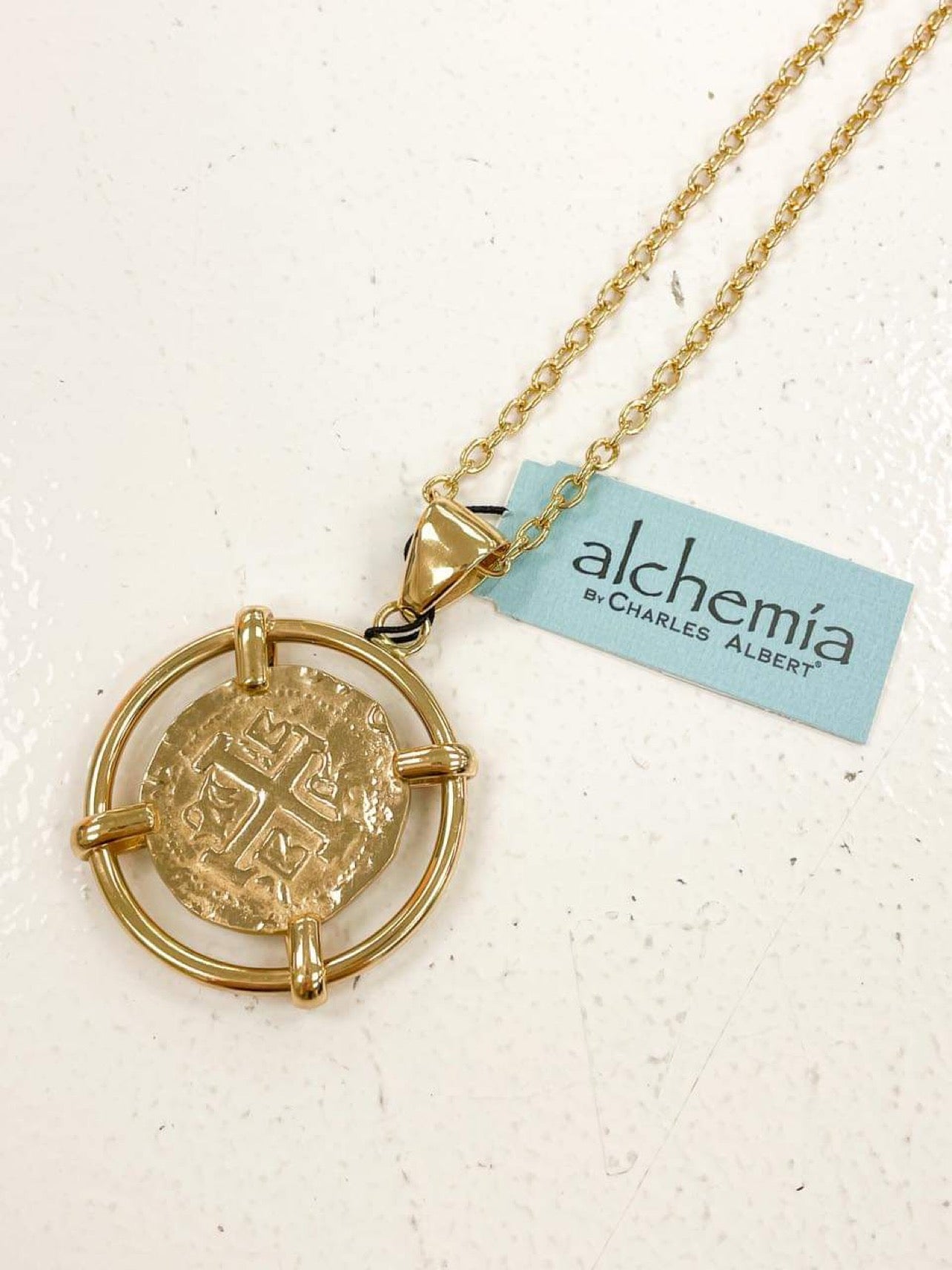 Replica Tresure coin Pendant-Alchemia