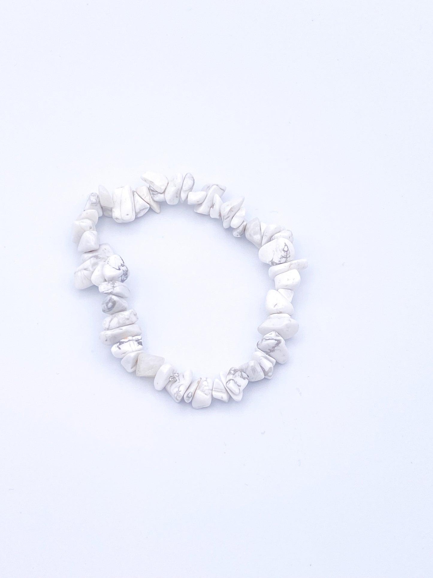 Howlite Chip Bacelet