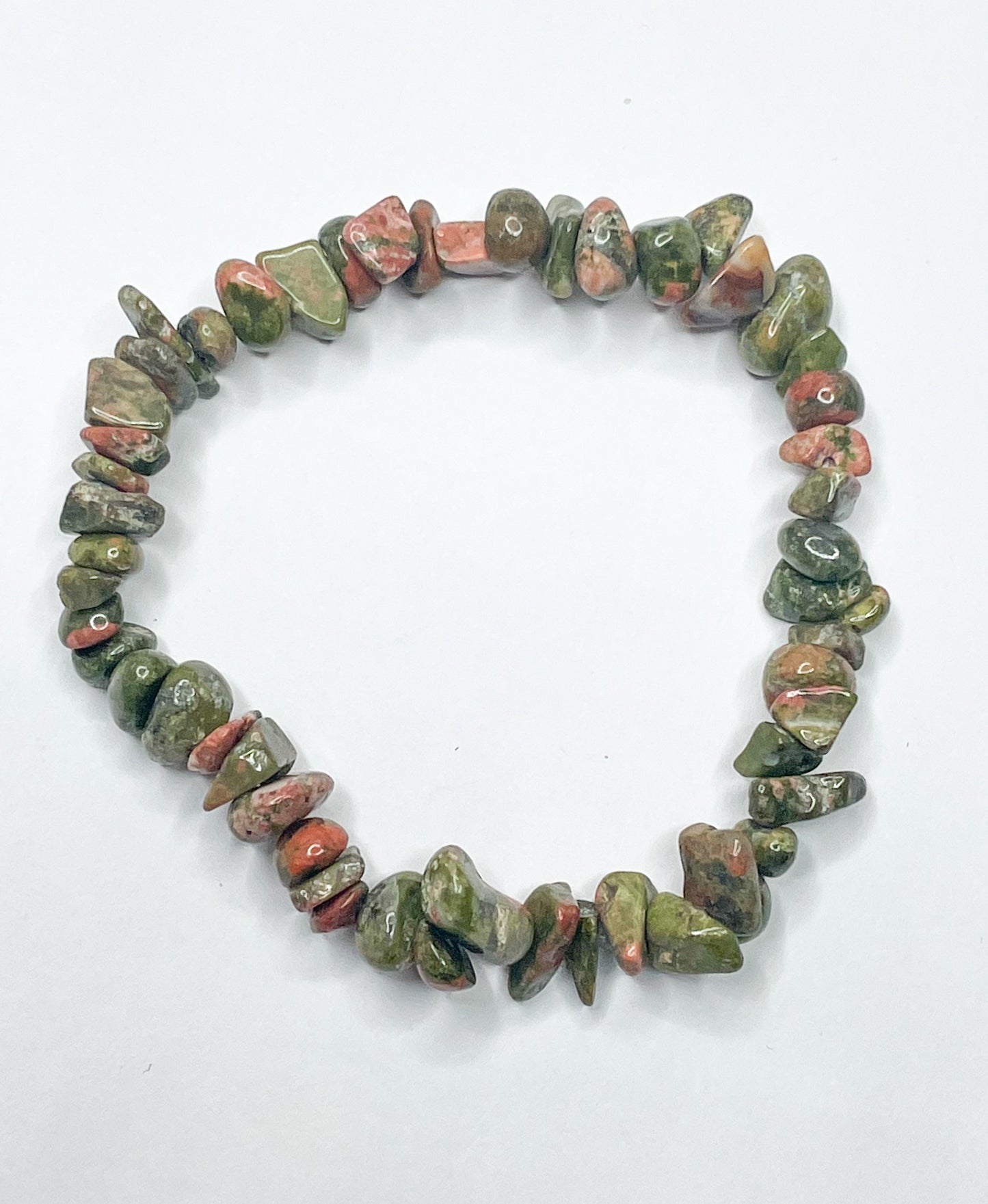 Unakite - Chip Bracelet 144
