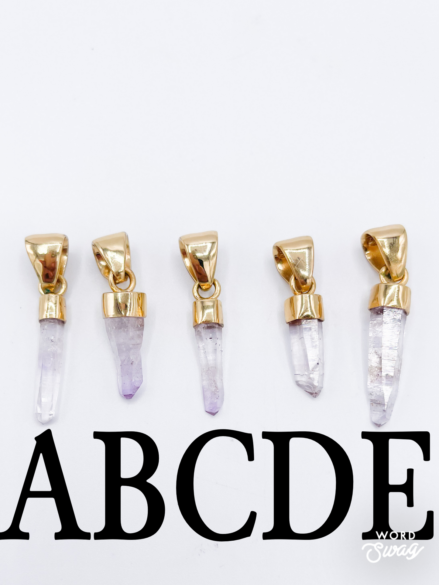 Kunzite Point Pendant - Alcehmia