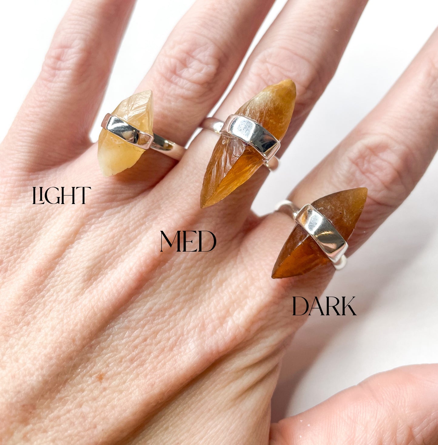 Doublet Quartz Ring - Solid Sterling Silver