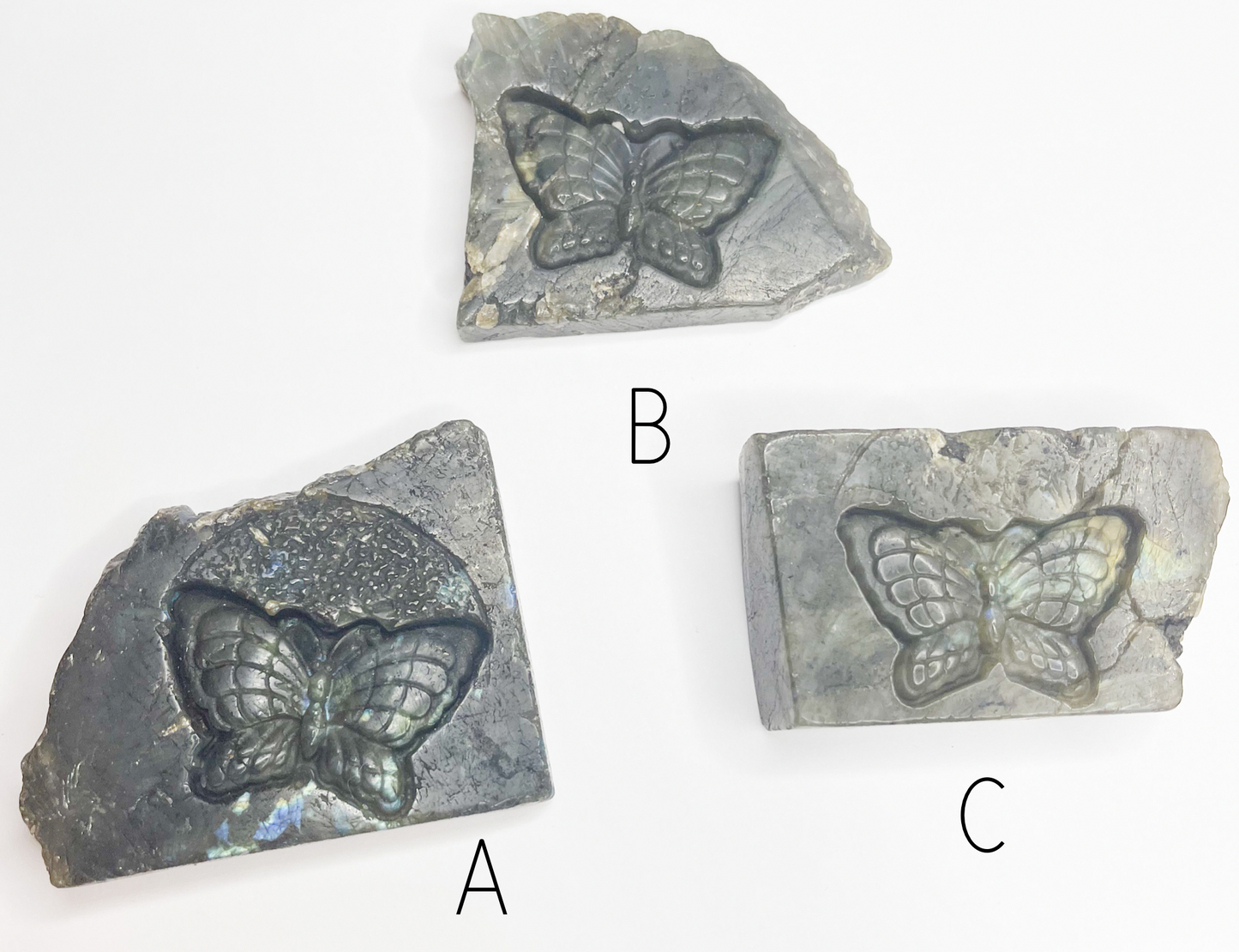 Butterfly Labradorite Stones