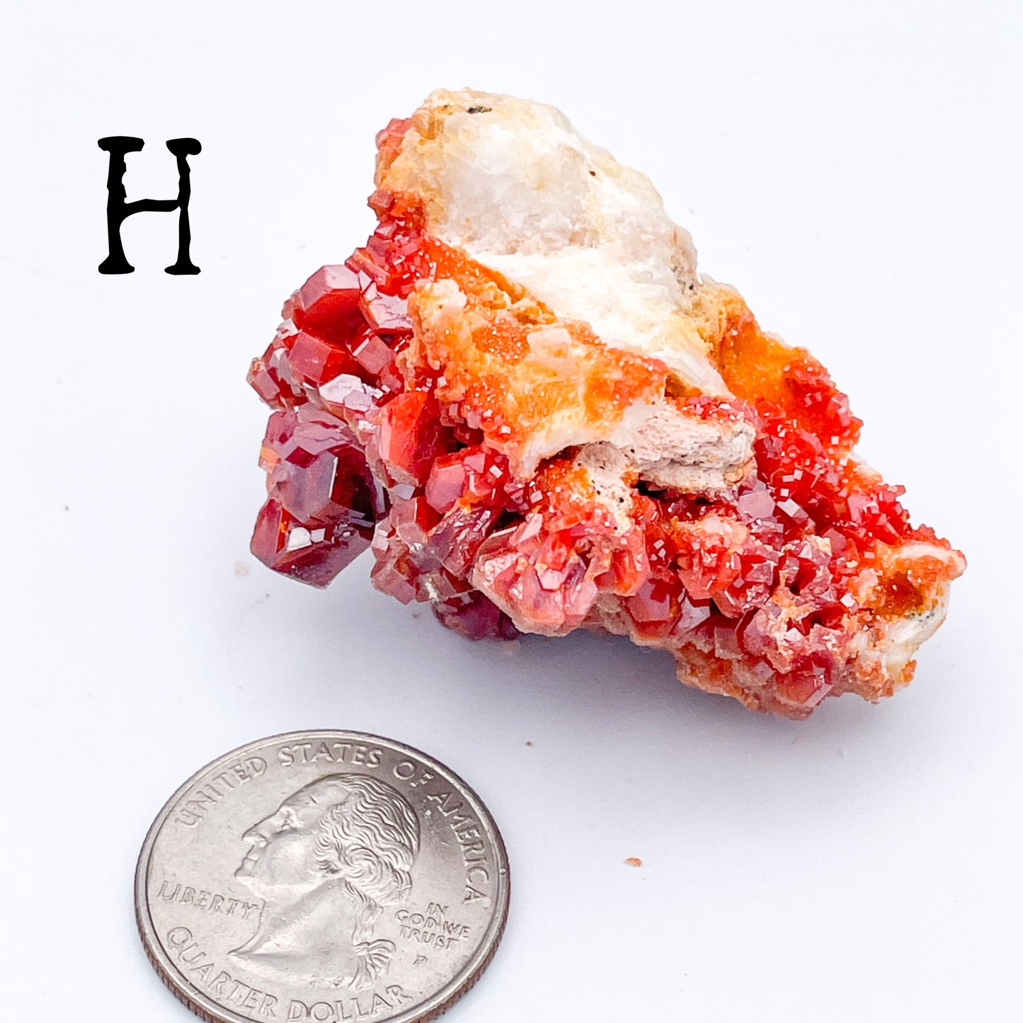 Raw Vanadinite Stone