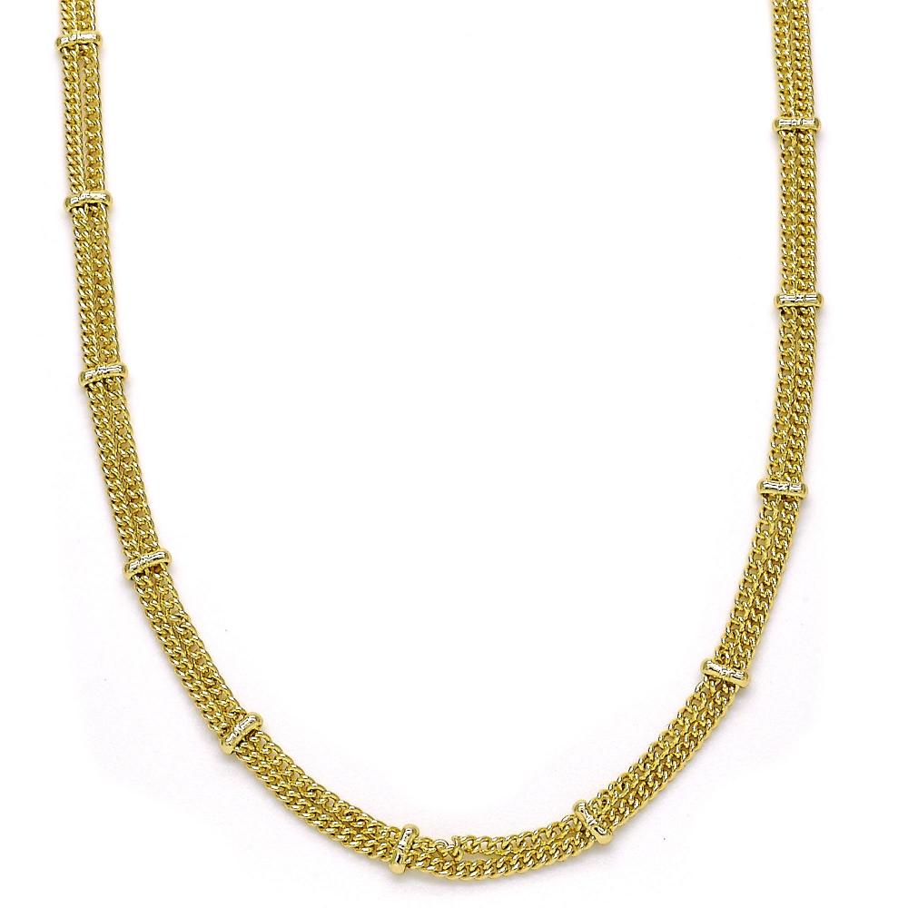 Double Layered Necklace-18k Gold Filled