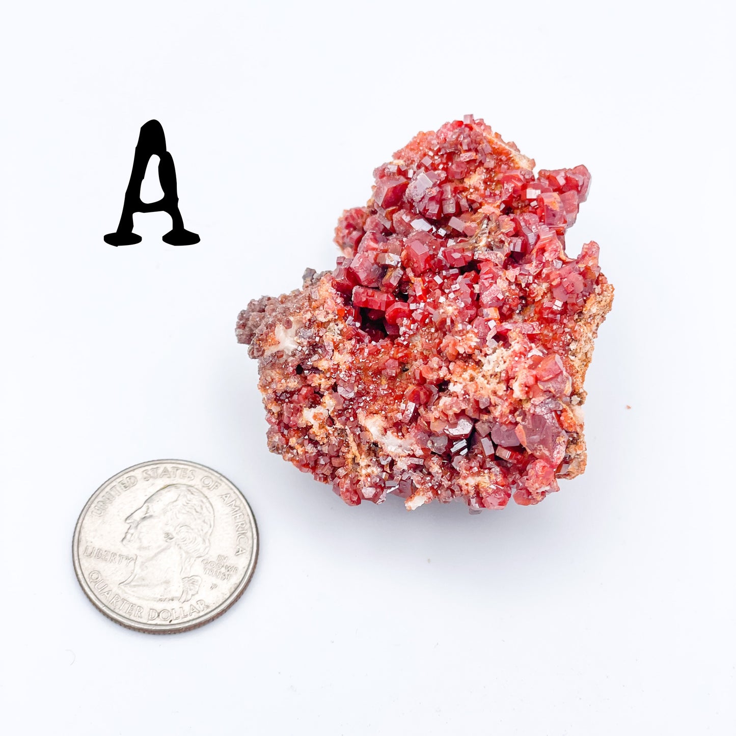 Raw Vanadinite Stone