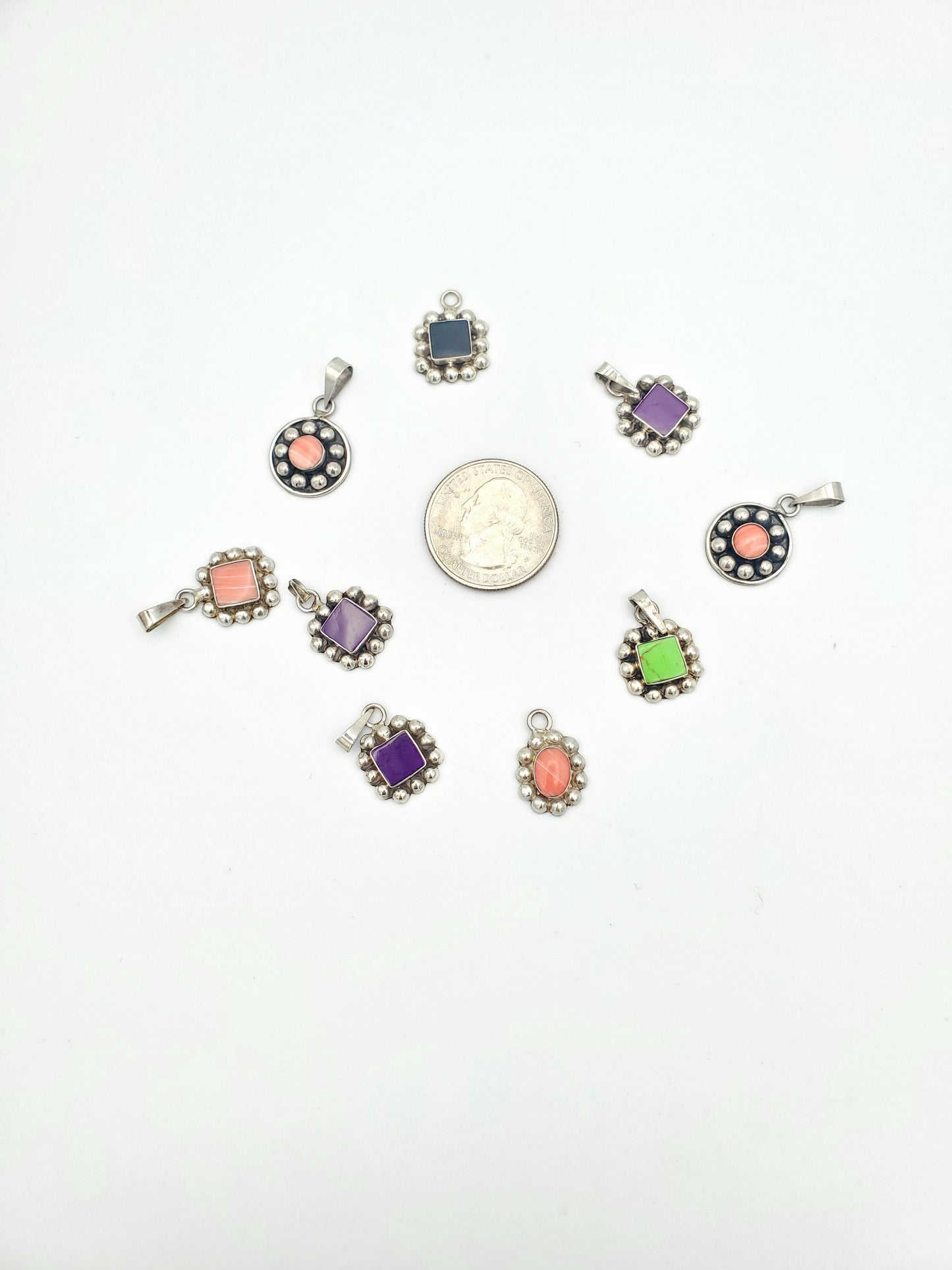 Dainty Variety of Pendants - Solid Sterling Silver