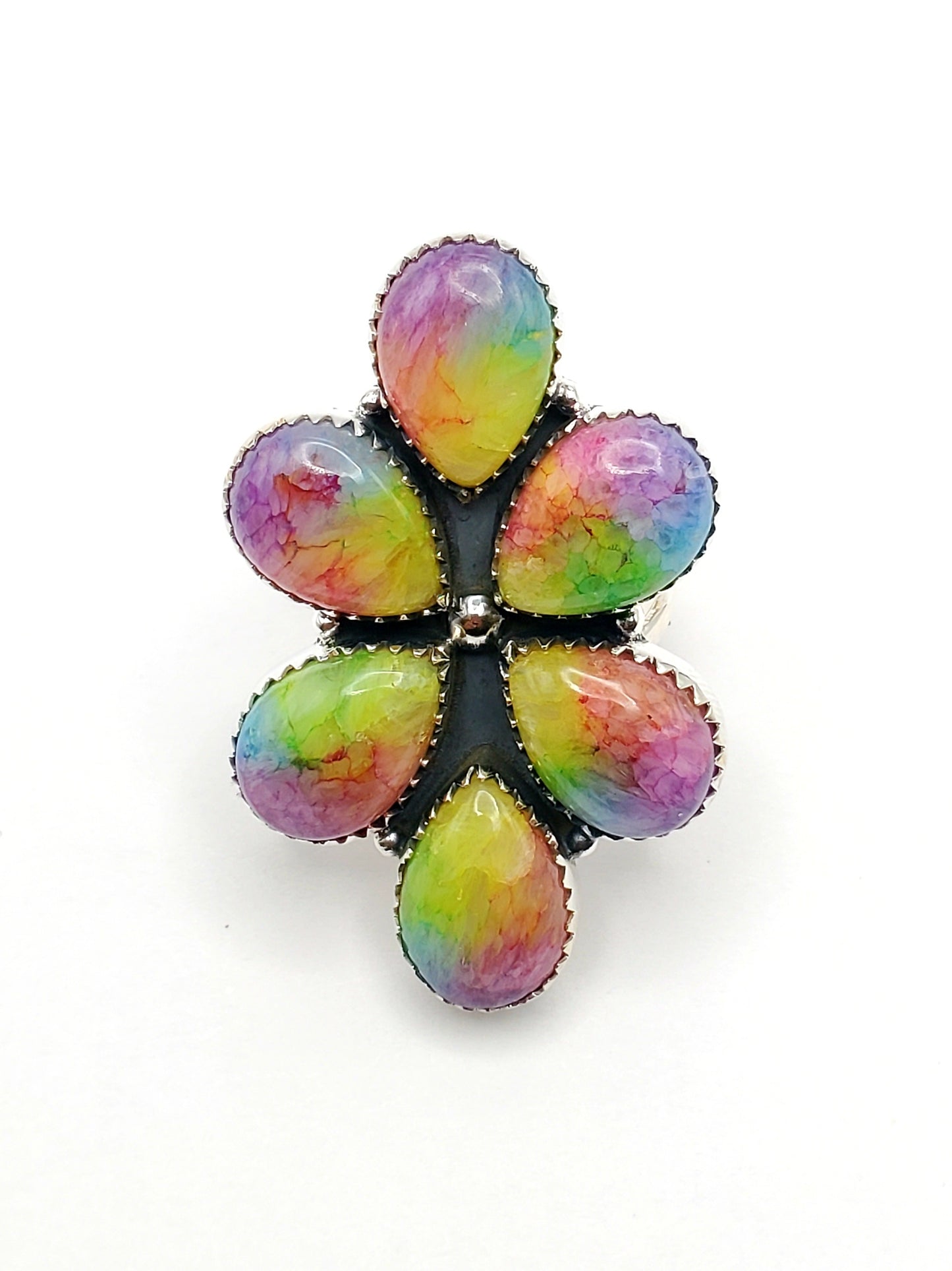 Solar Agate Adjustable Statement ring - SSS