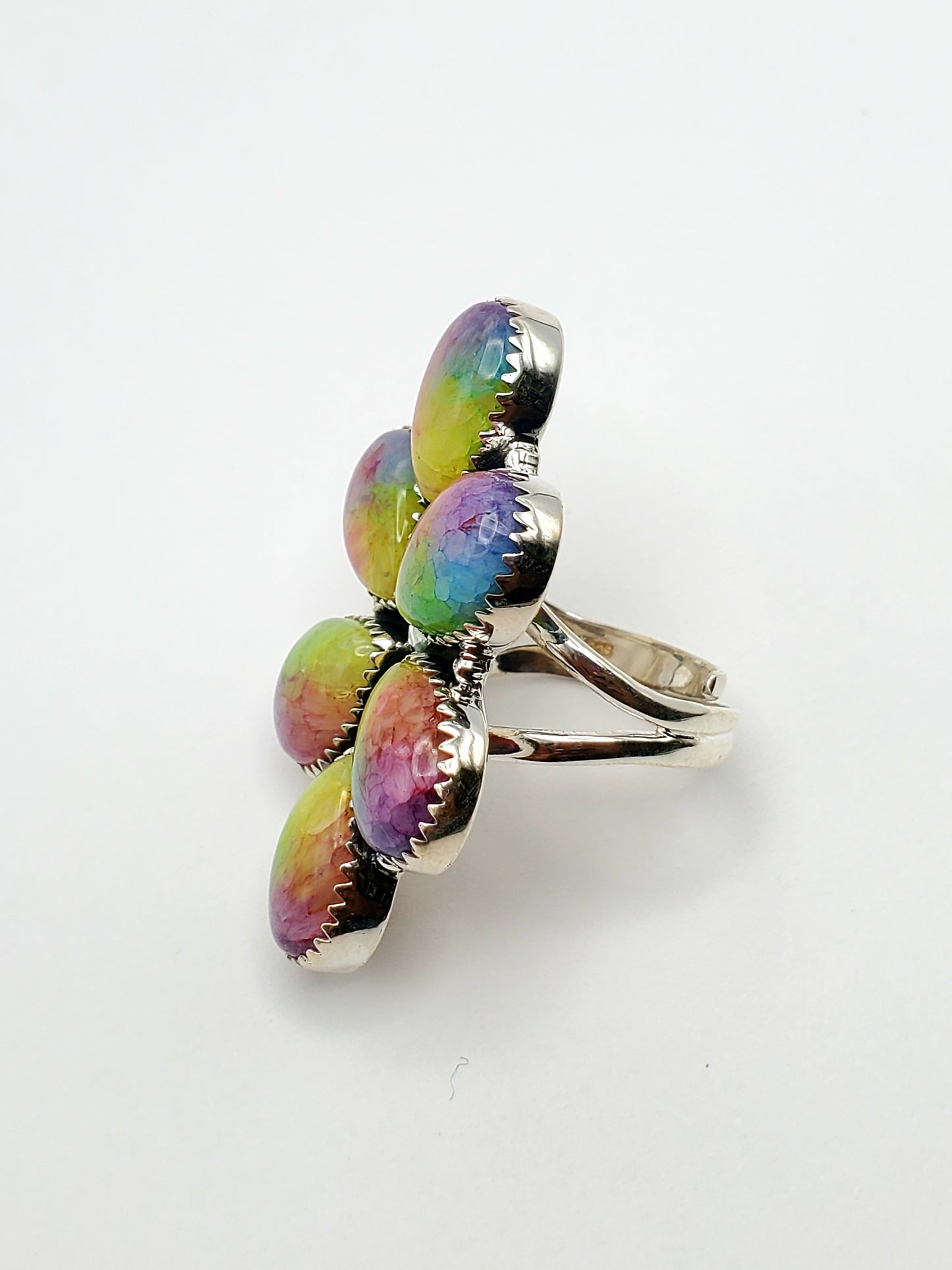 Solar Agate Adjustable Statement ring - SSS